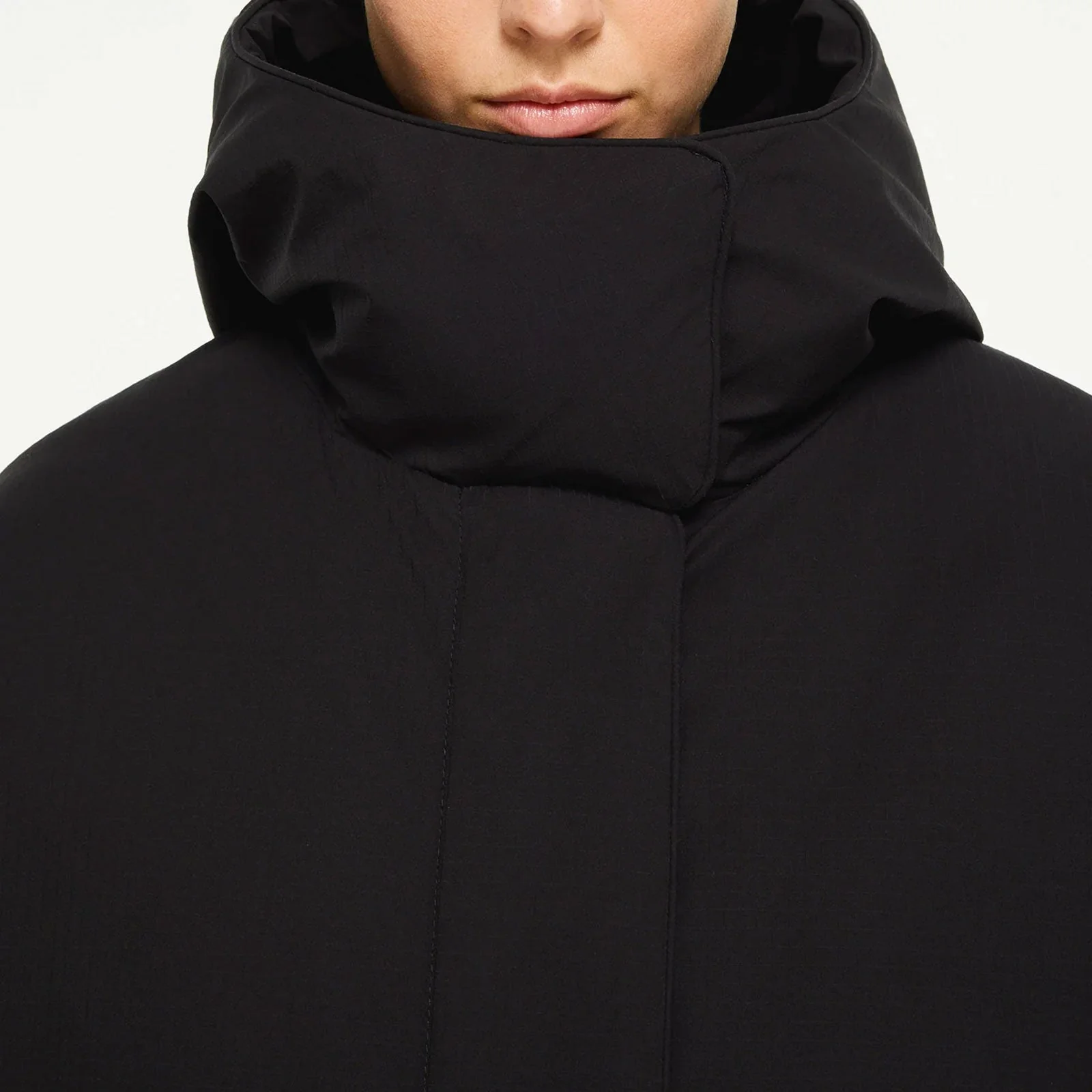 Saira Cold Winter Parka black - Image 4
