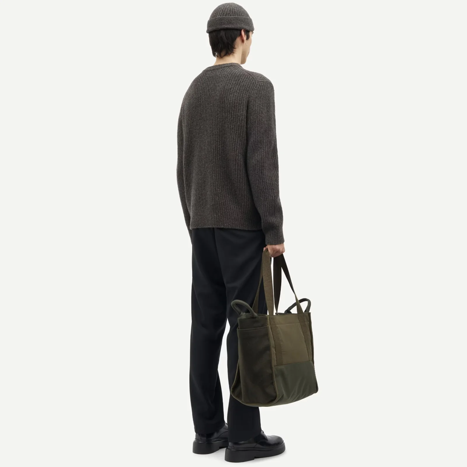 Sakoji V-Neck Jumper volcanic ash - Image 2