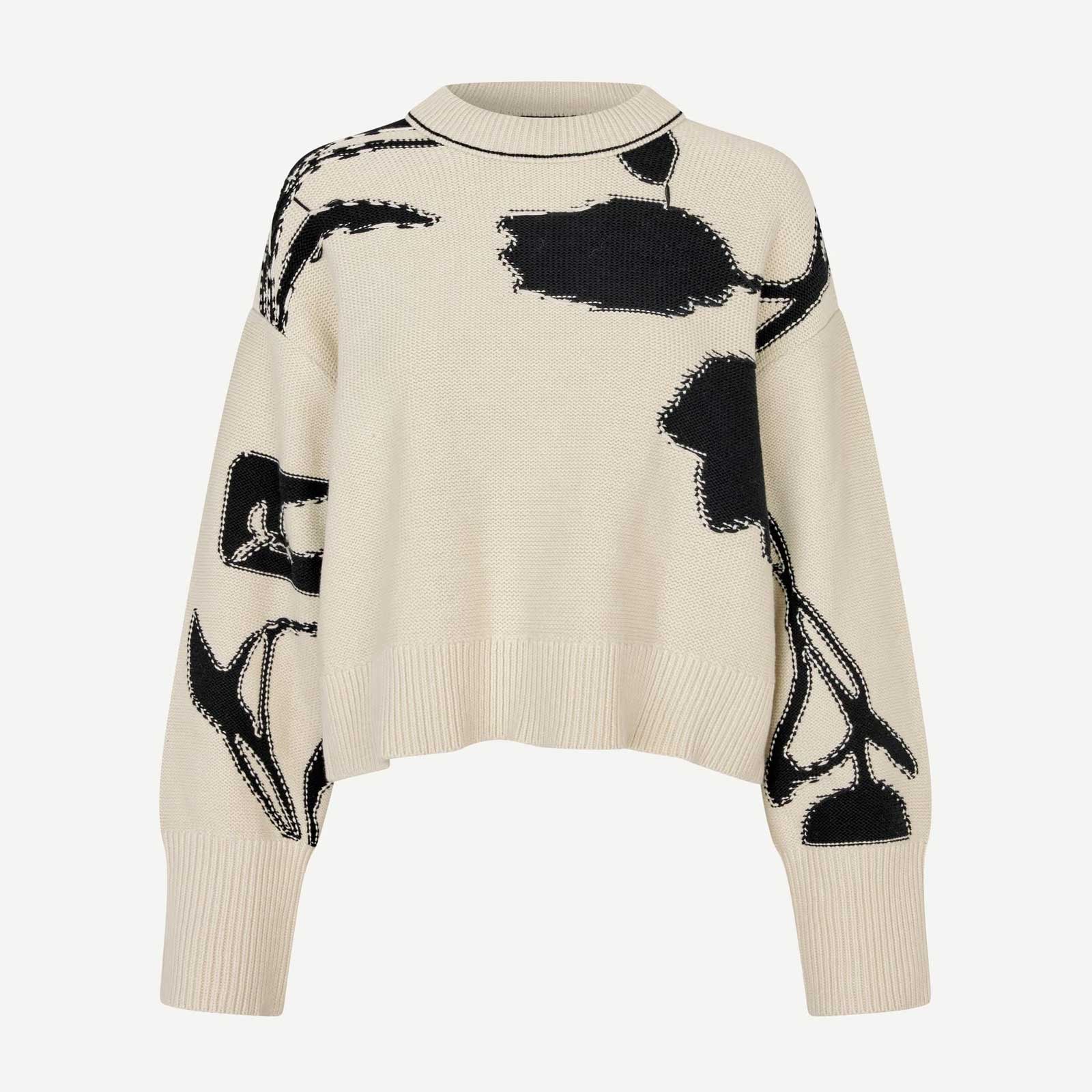 Salila Sweater 15529 cream ashbloom - Image 4