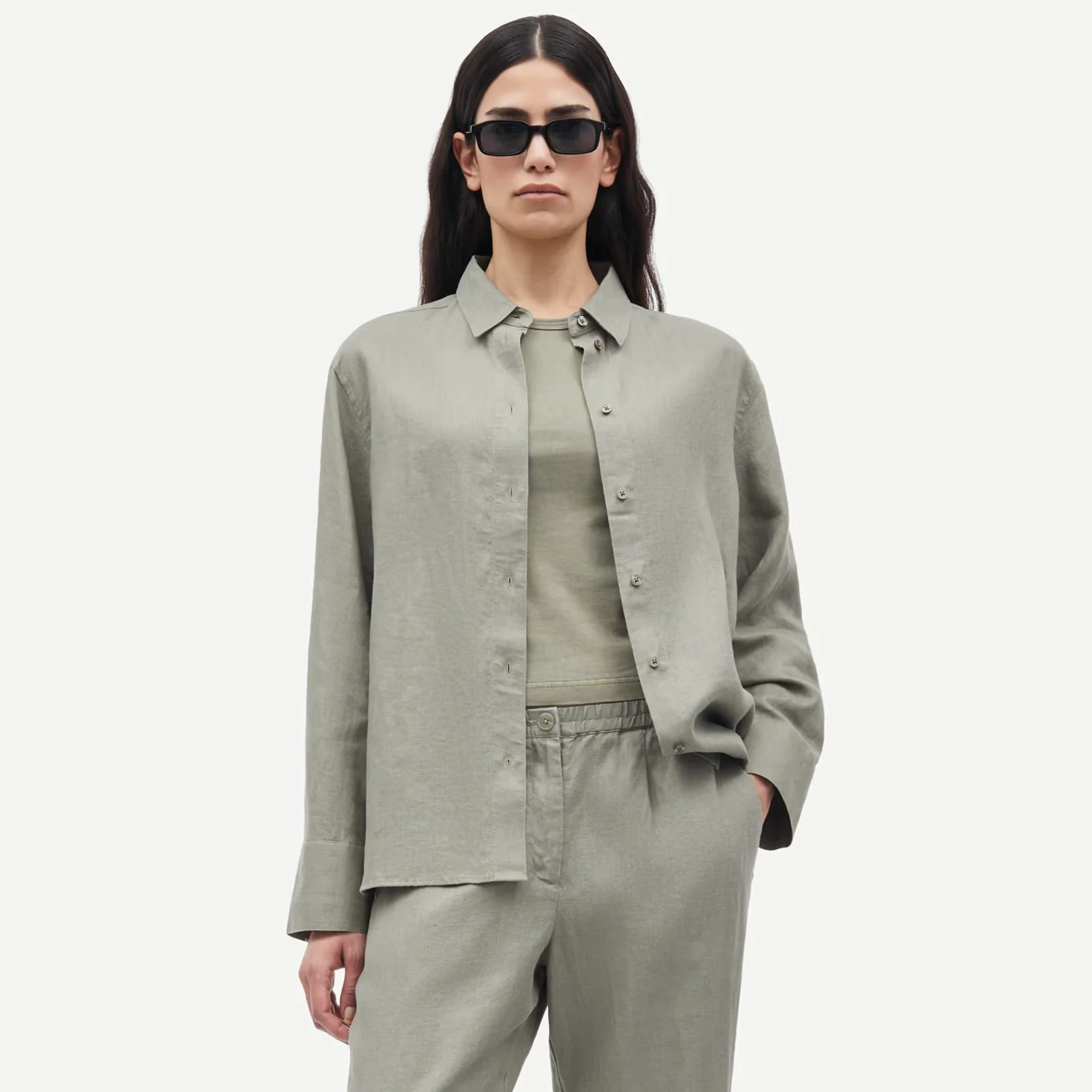 Sanot Shirt 14329 vetiver