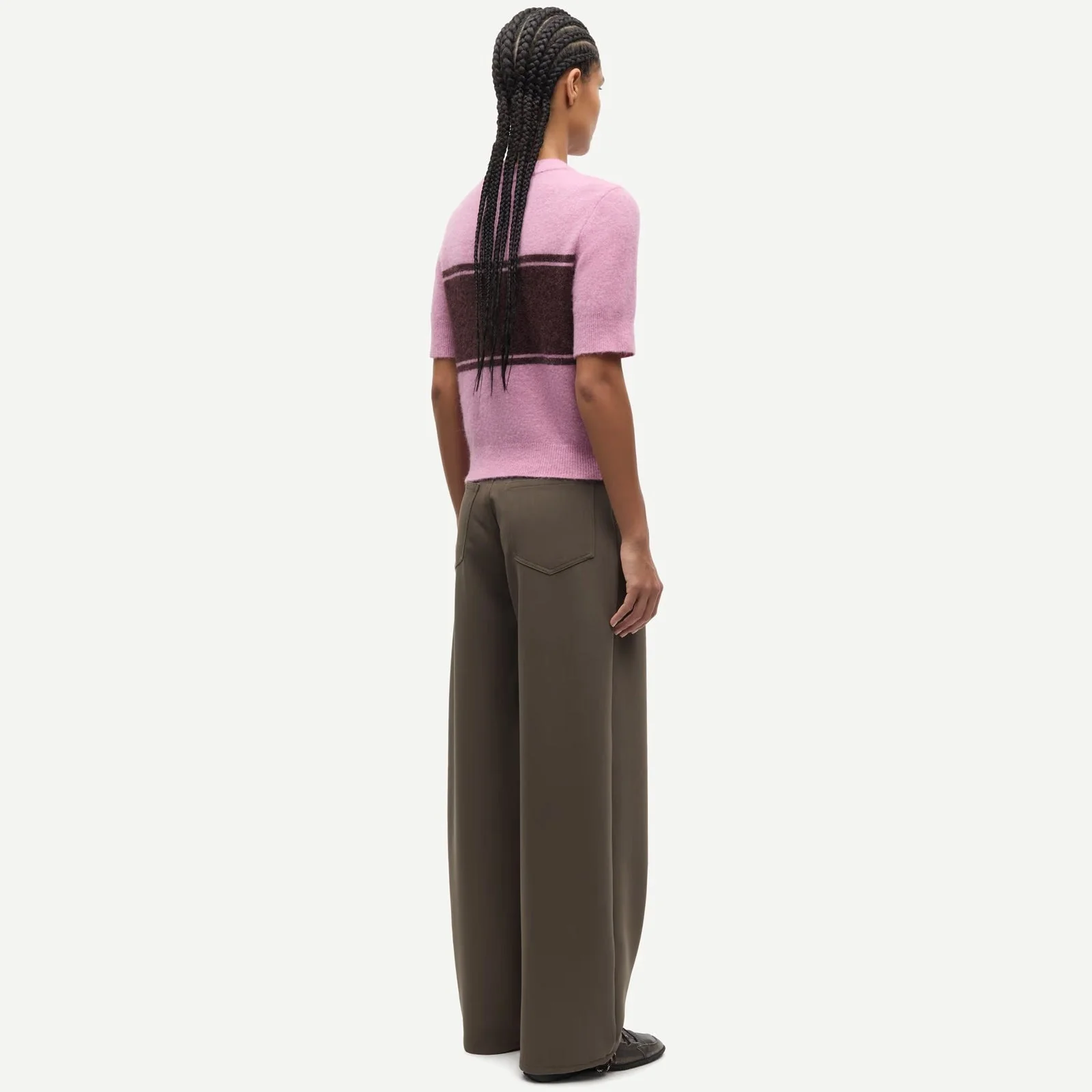 Sanoura SS Cardigan 15556 orchid wide st. - Image 2