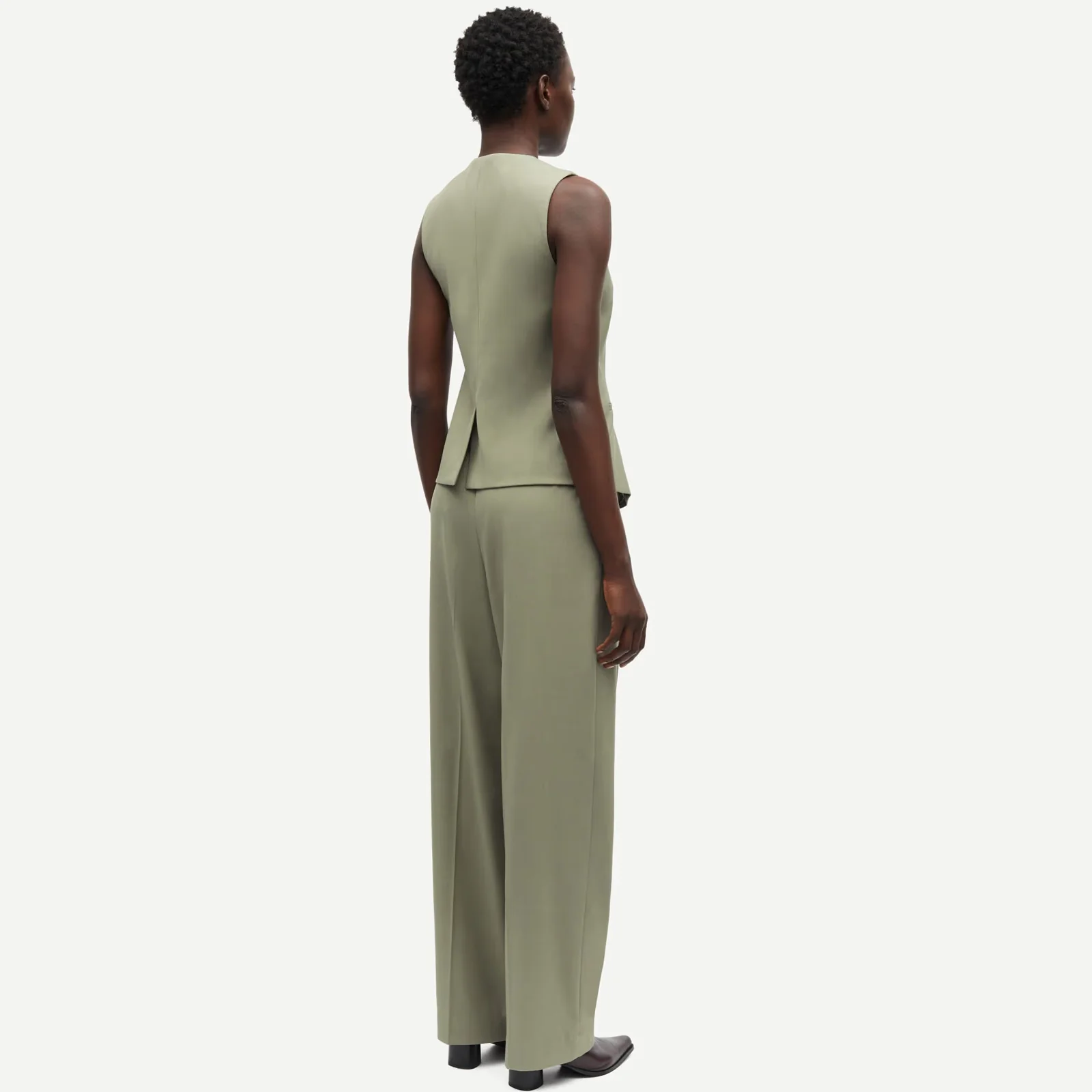 Saruma Vest 14635 vetiver - Image 2
