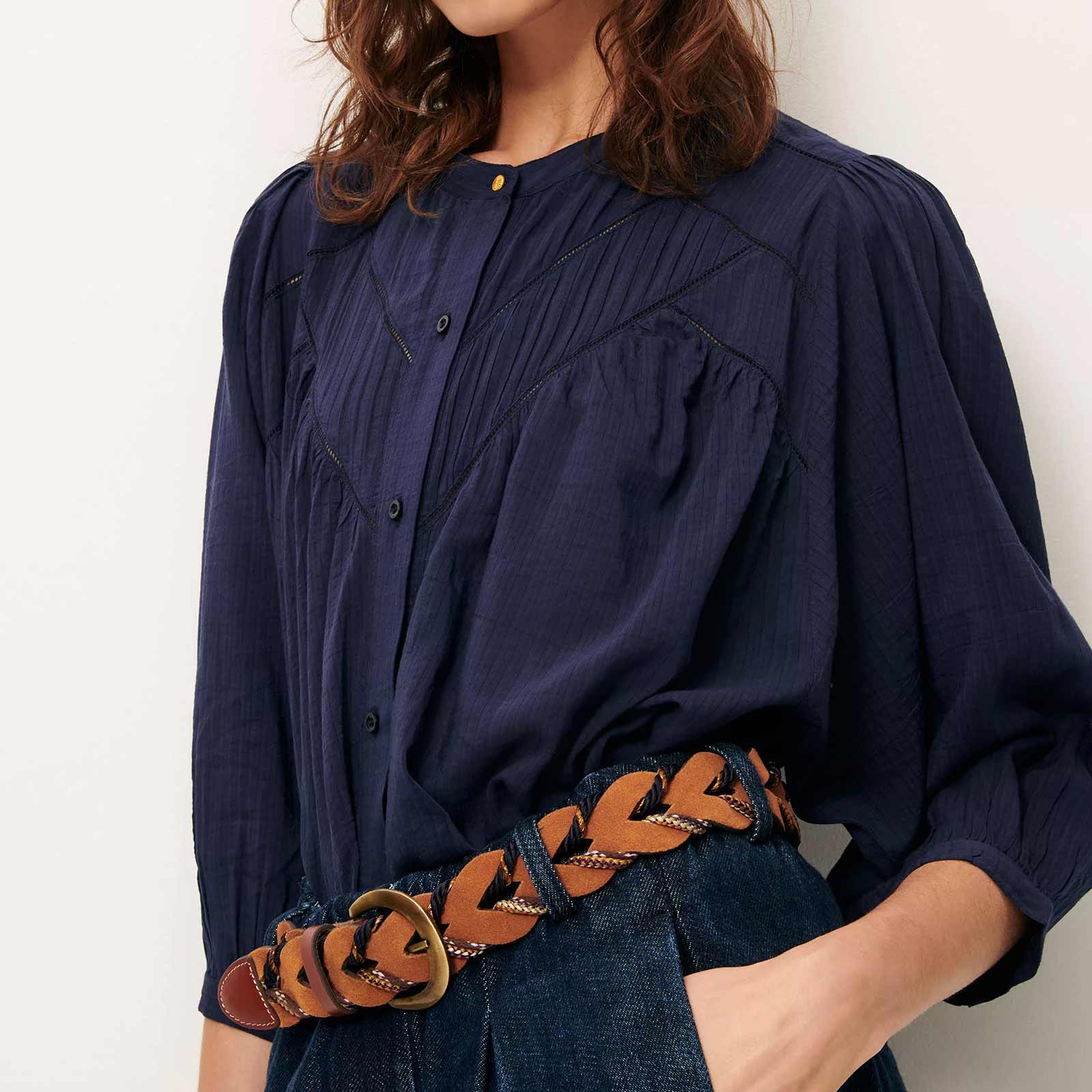 Savi Blouse indigo