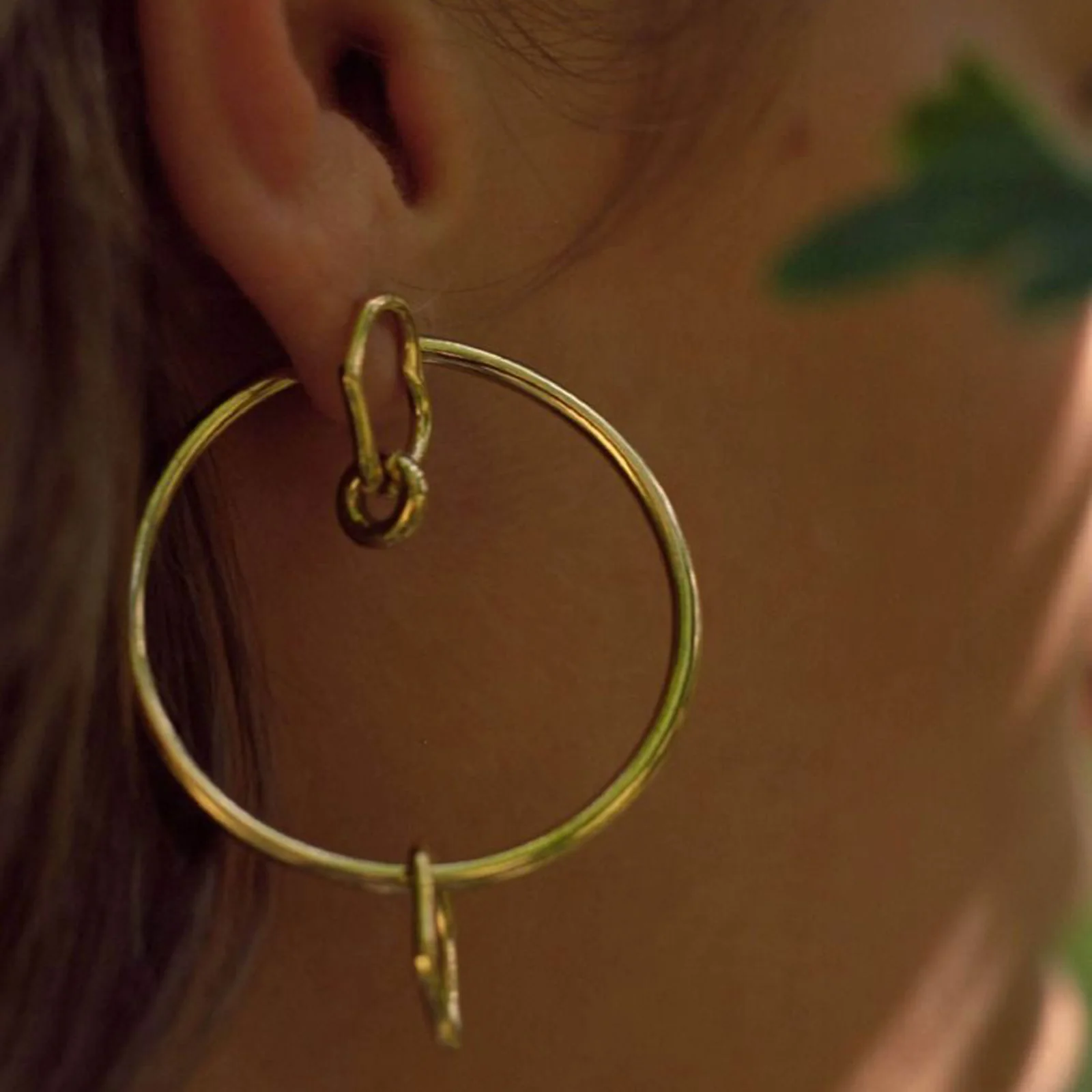 Senorita 50 Hoop gold - Image 3