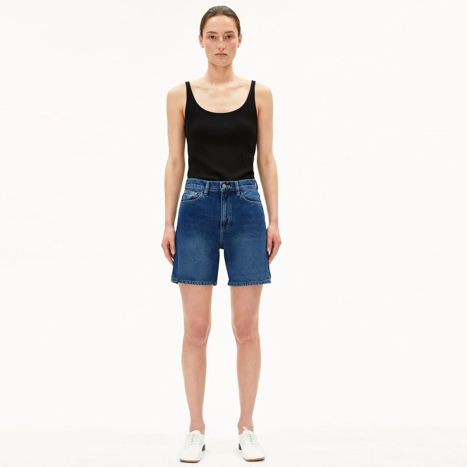 Sheaari Denim Short wavy blue - Image 3