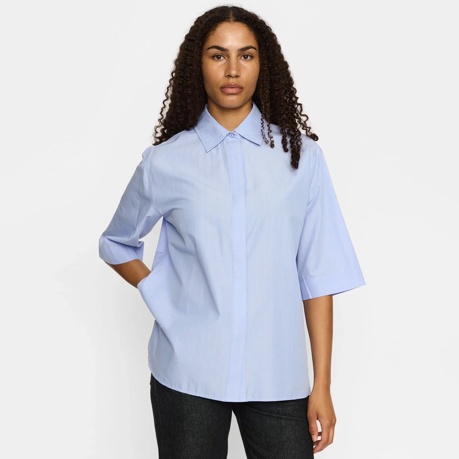 Shirt Longsleeve lightblue