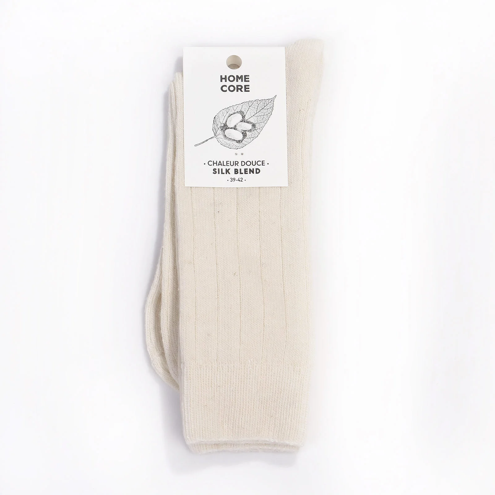 Silk Blend Socks cream