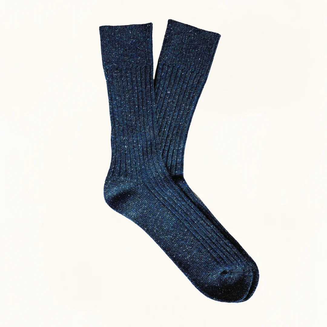 Silk Socks navy - Image 2
