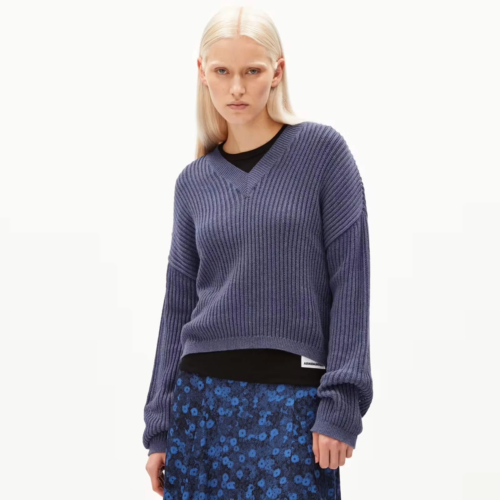 Simonaas Jumper dynamo blue-undyed - Image 2
