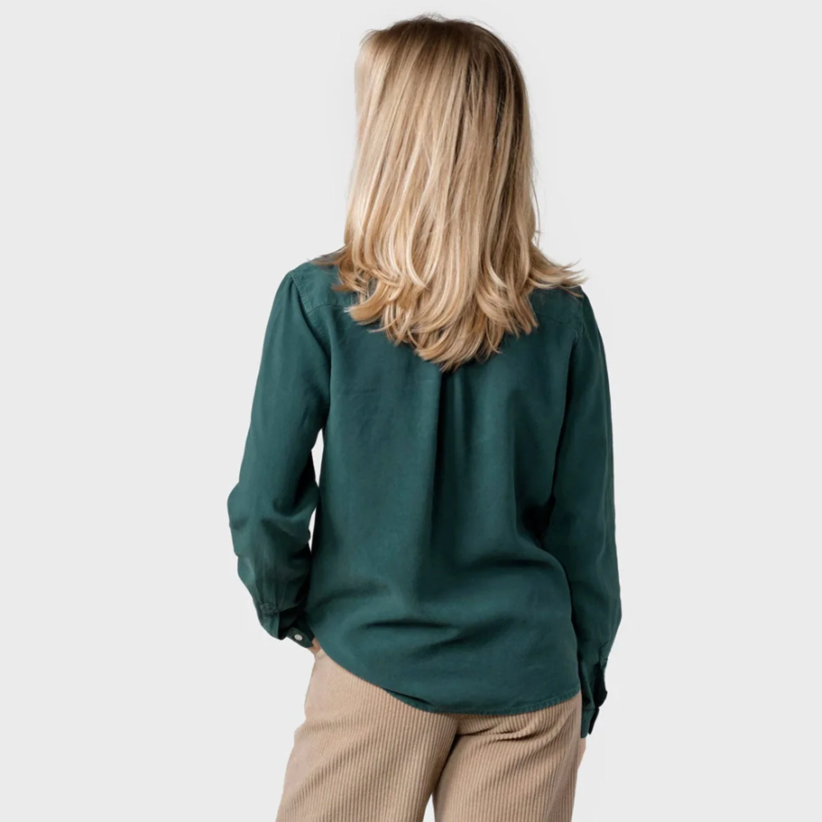 Simone Shirt moss green - Image 2