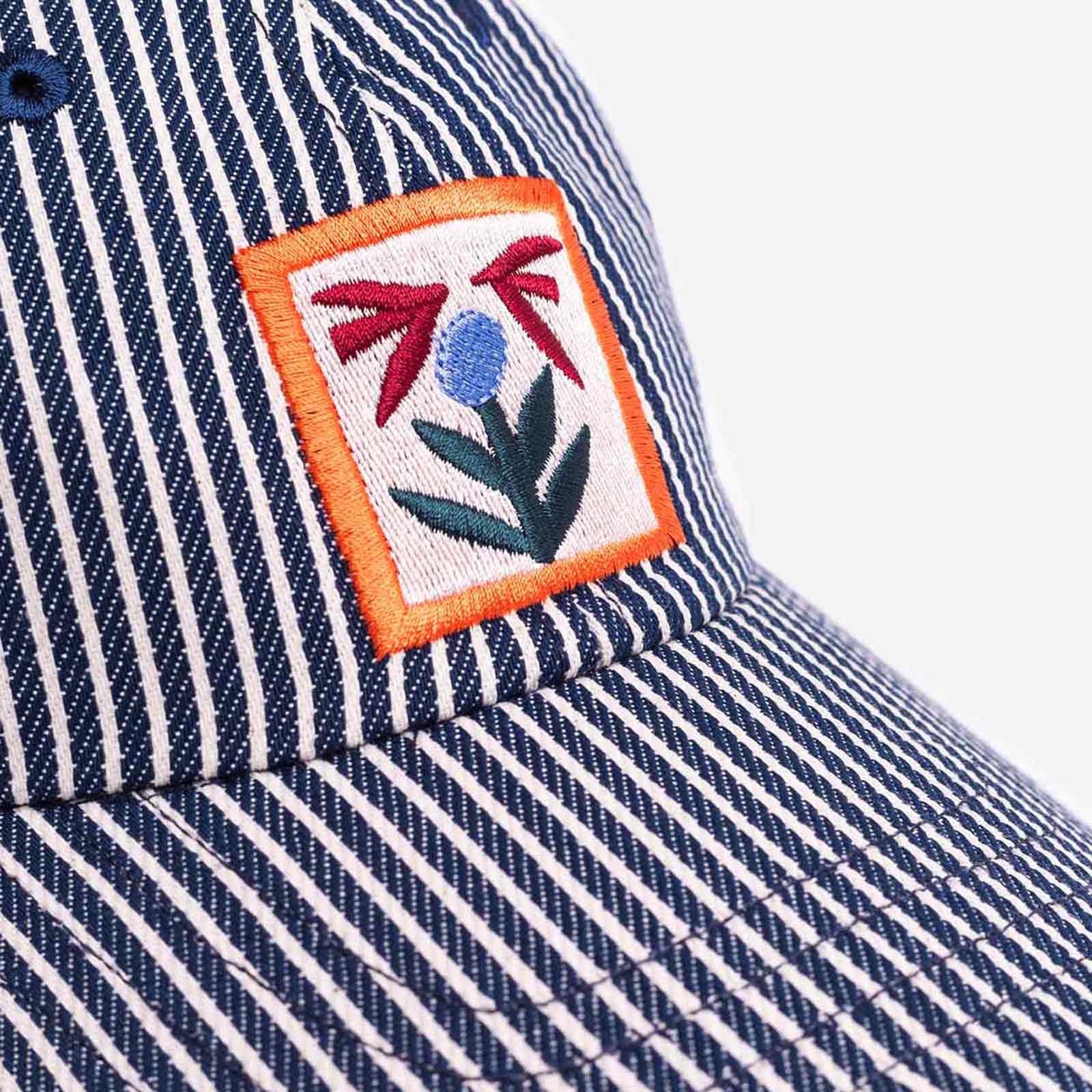 Six Pannel Bud Cap denim - Image 2