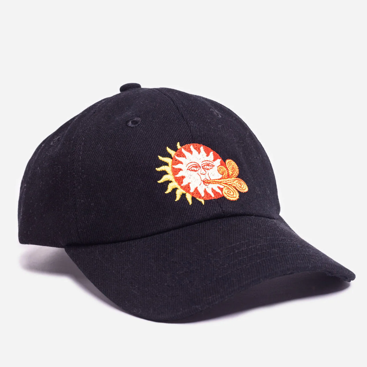 Six Pannel Weather Cap black denim