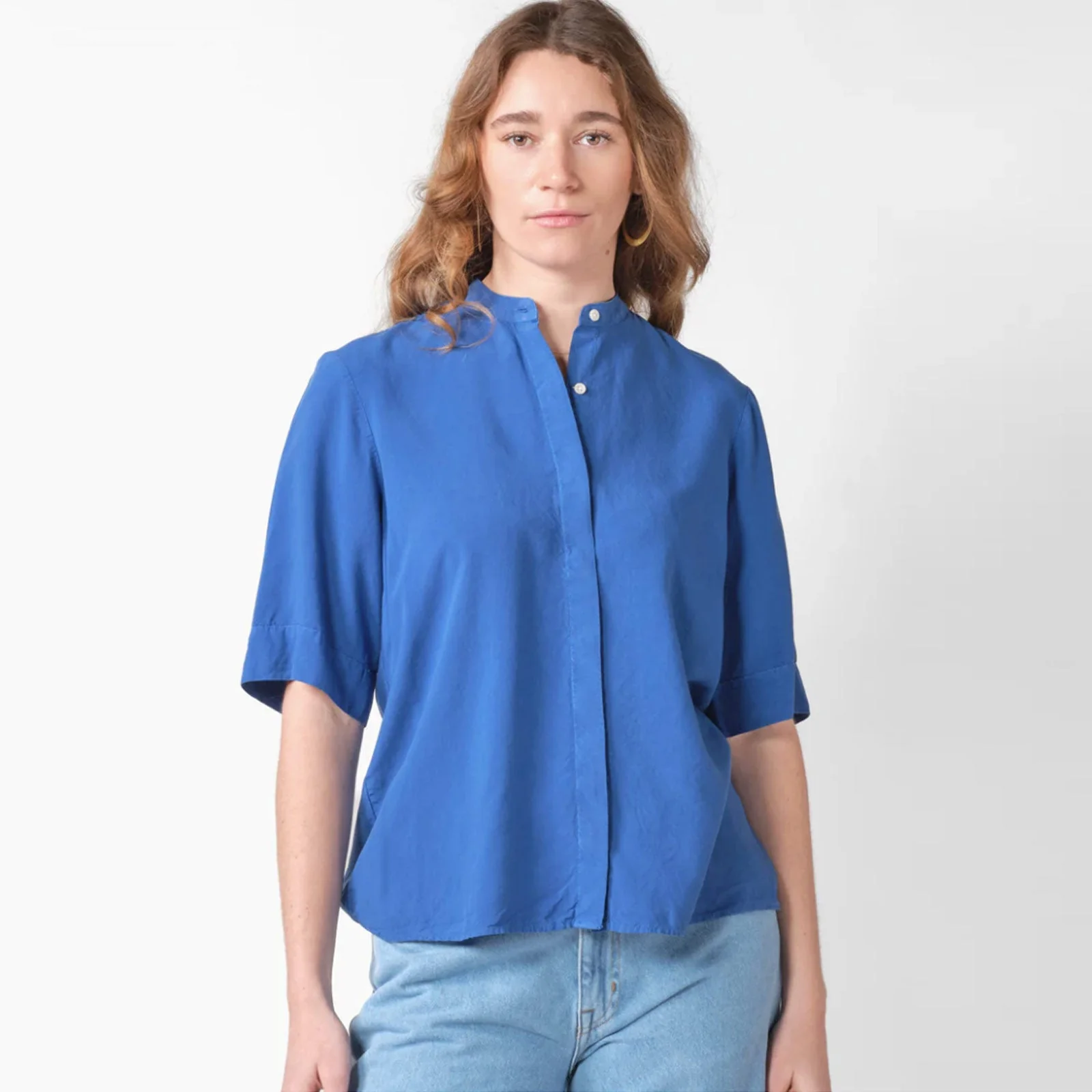 Solrun Shirt surf blue