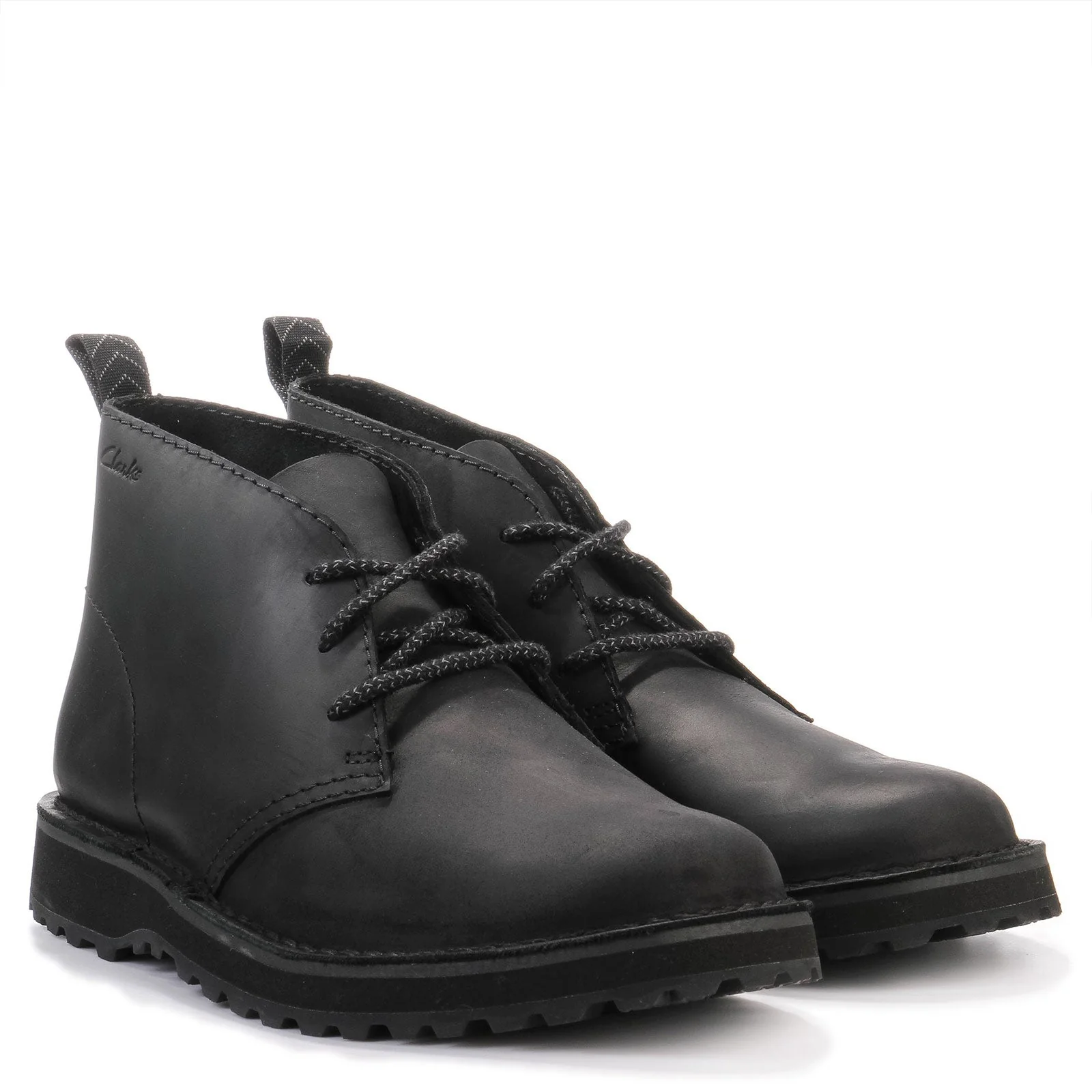 Solsbury Desert Boot black leather - Image 2