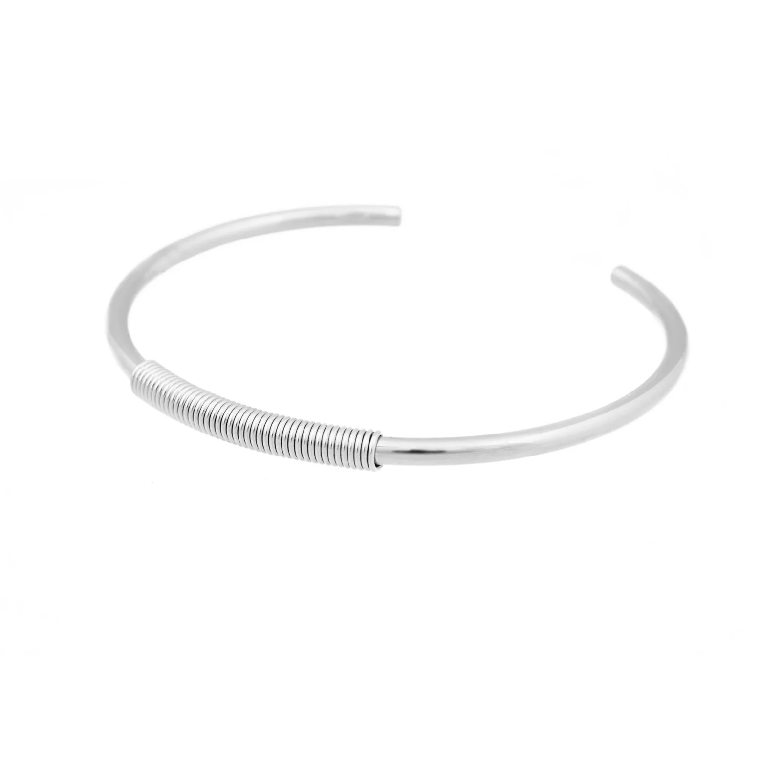 Spiral Bracelet silver - Image 2