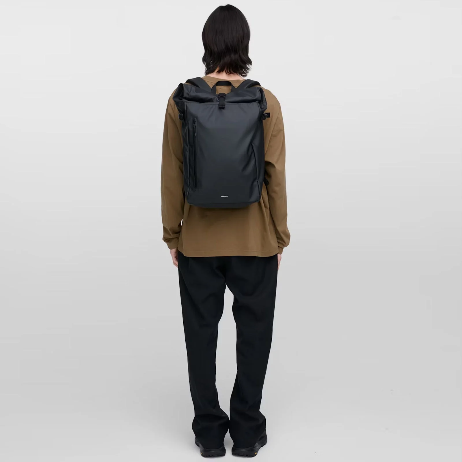 Stream Slim Rolltop Backpack L black - Image 3
