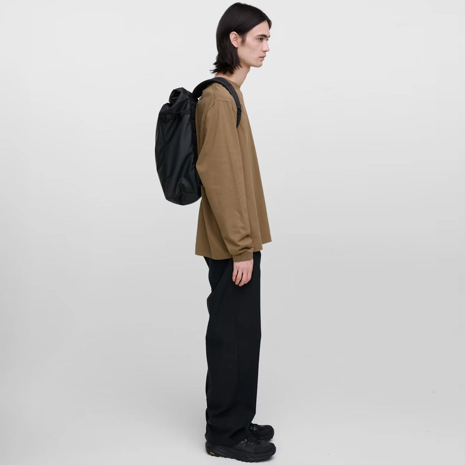 Stream Slim Rolltop Backpack L black - Image 4