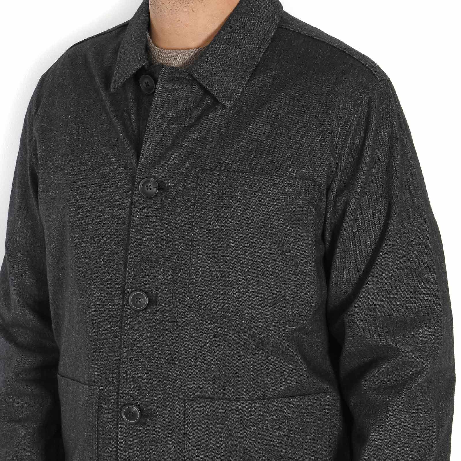 Milton ShirtJacket dark grey - Image 4
