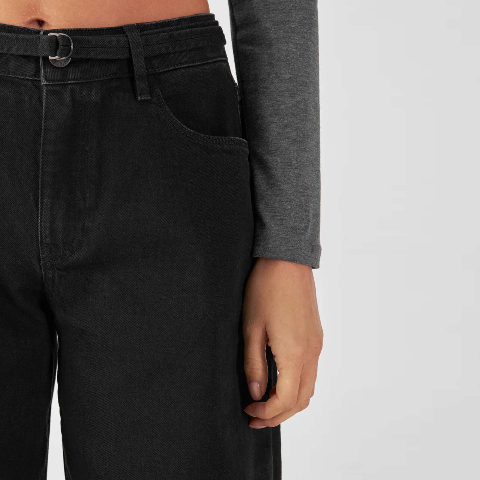 Sunny Classic Wide Leg Jeans black/black - Image 4