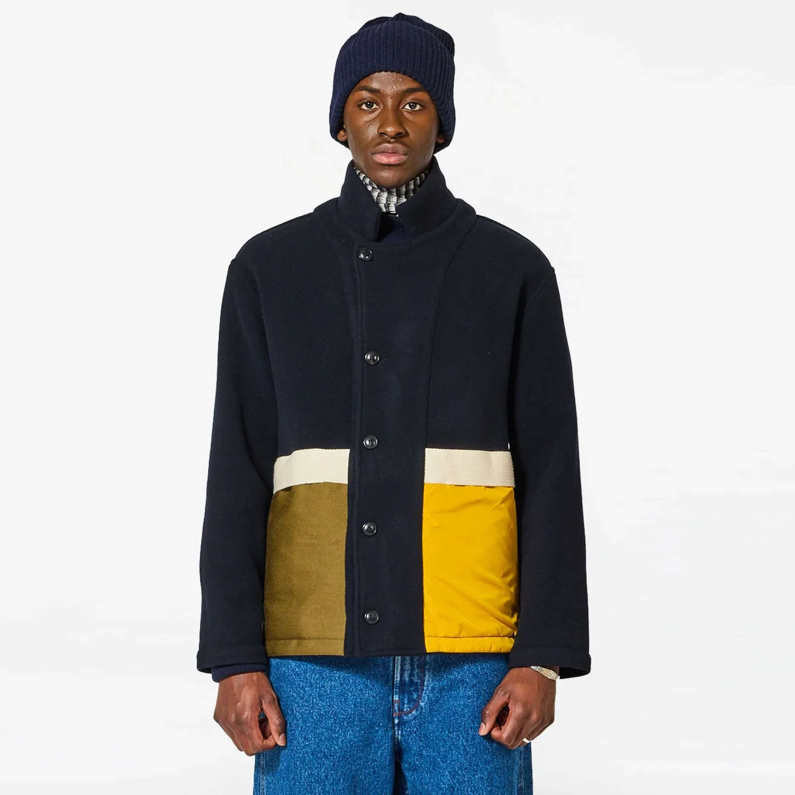 Swit Wool Jacket dark navy - Image 2
