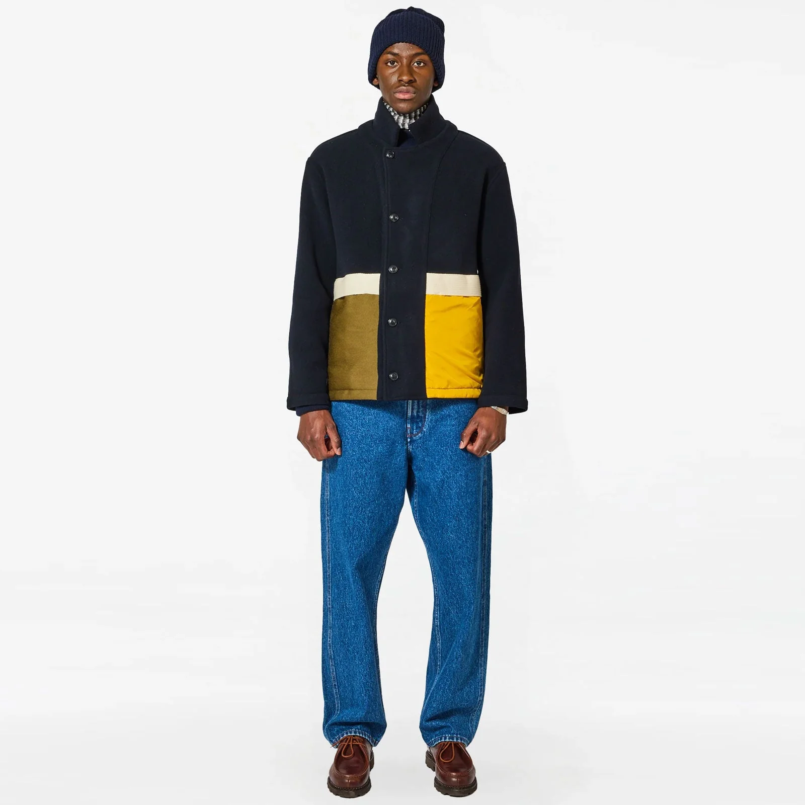 Swit Wool Jacket dark navy - Image 5