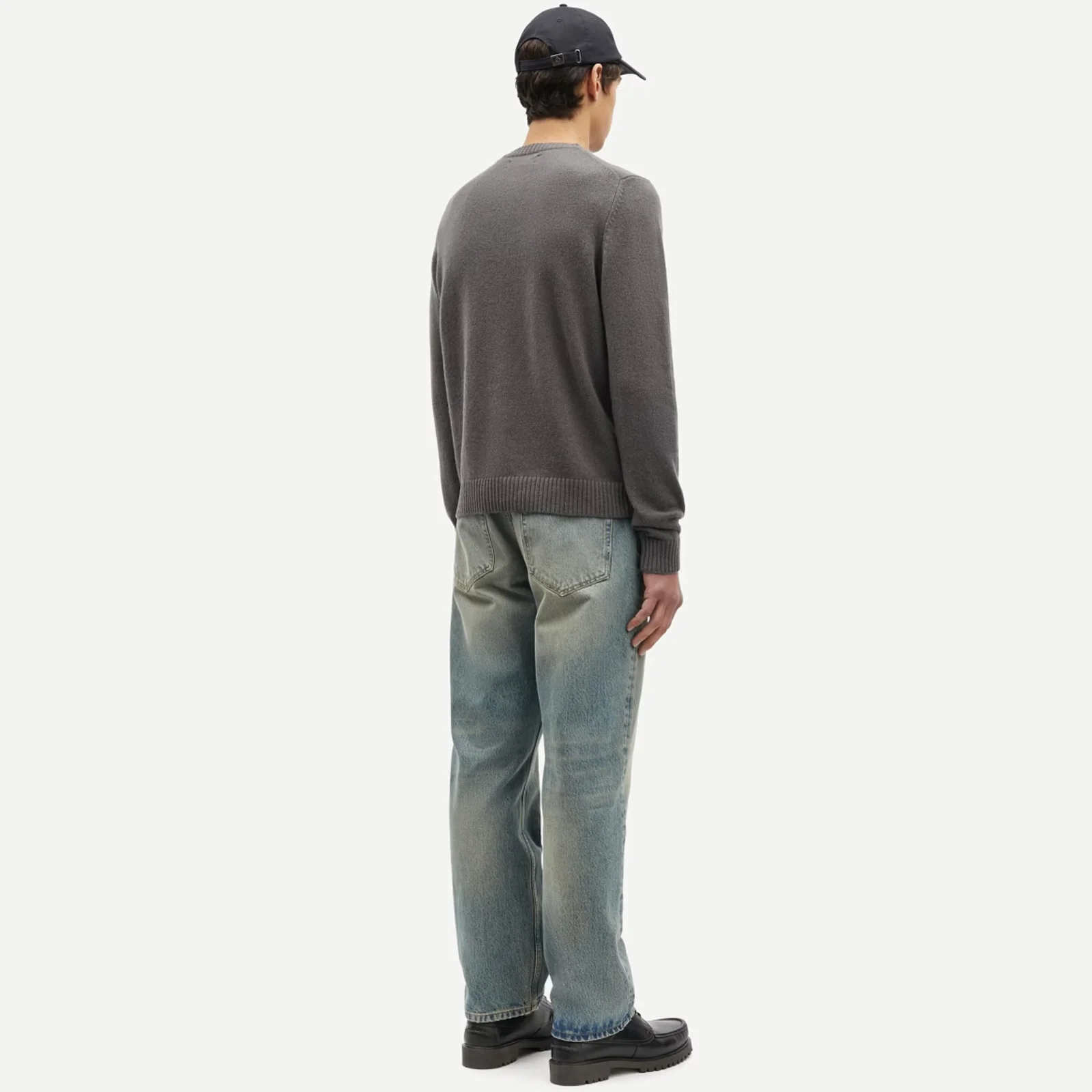 Sylli Crew Neck Jumper volcanic ash - Image 2