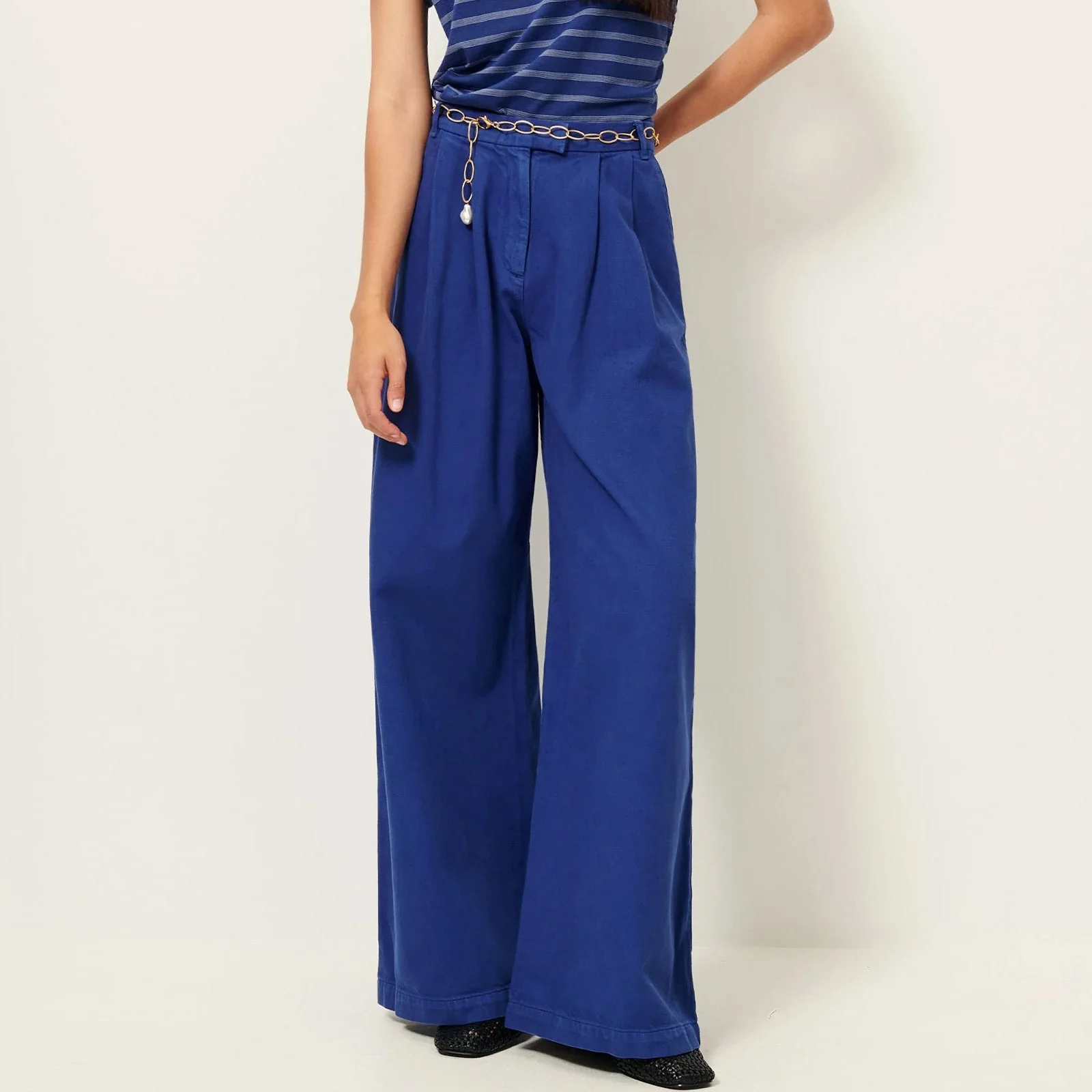 Tamayo Pants blue print