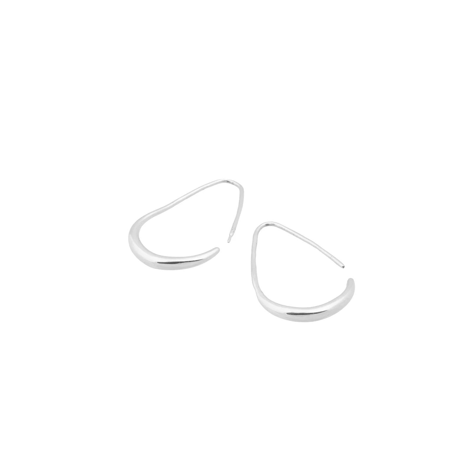 Teardrop Earrings silver - Image 2