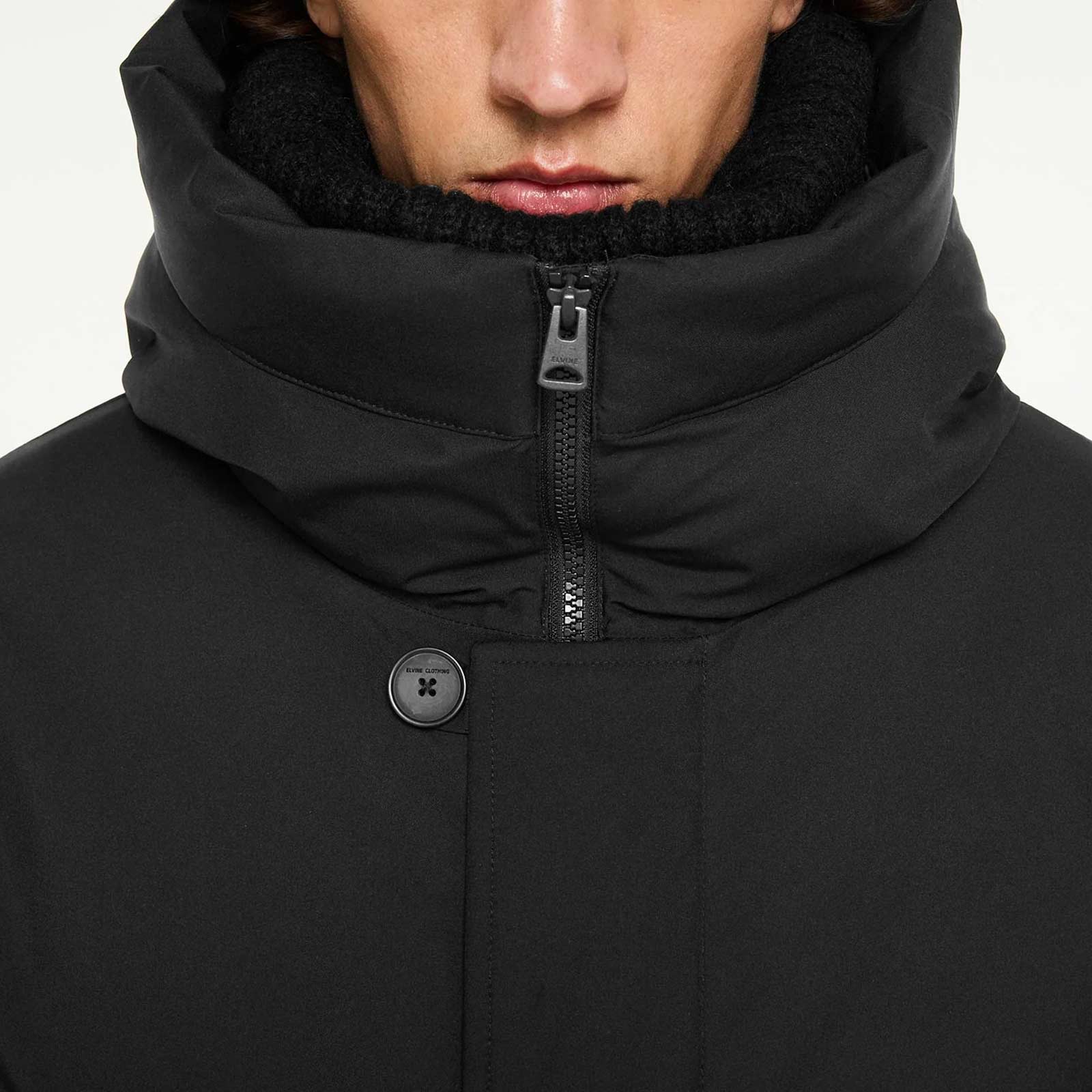 Teodor Heavy Winter Parka black - Image 5