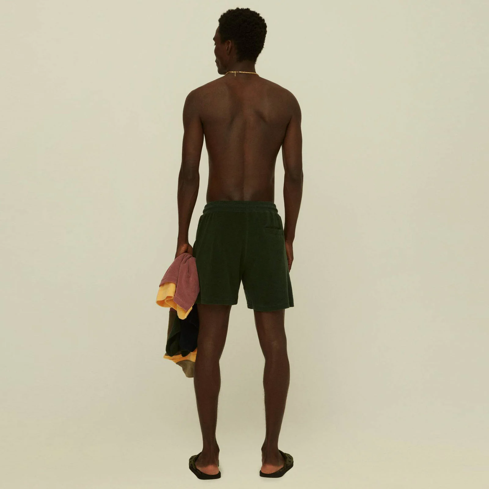 Terry Shorts green - Image 2