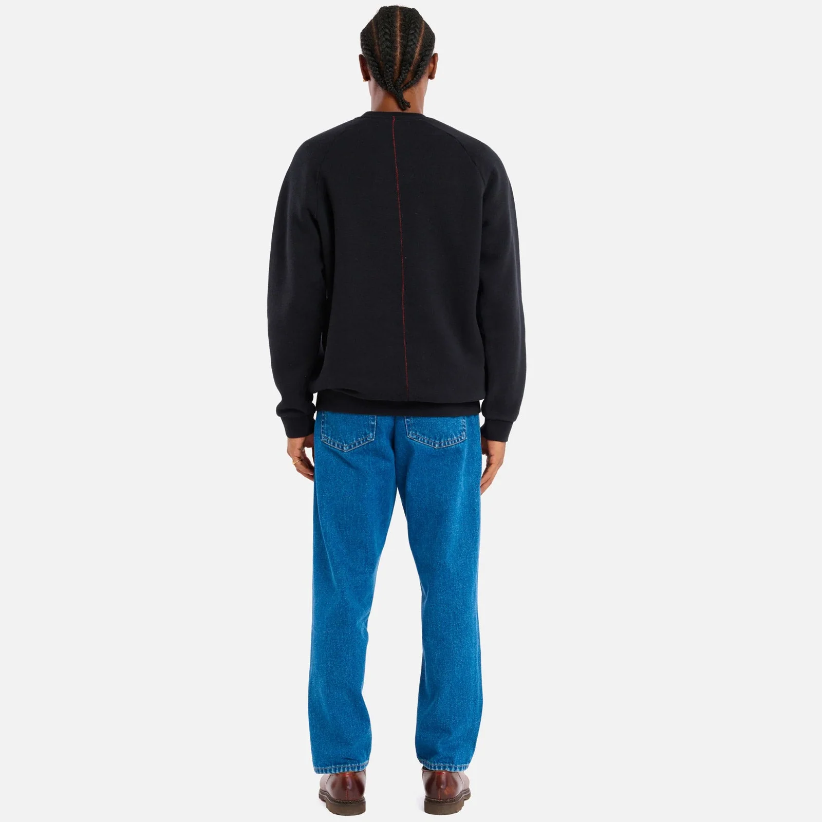 Terry Sweat Jumper black W25 - Image 2