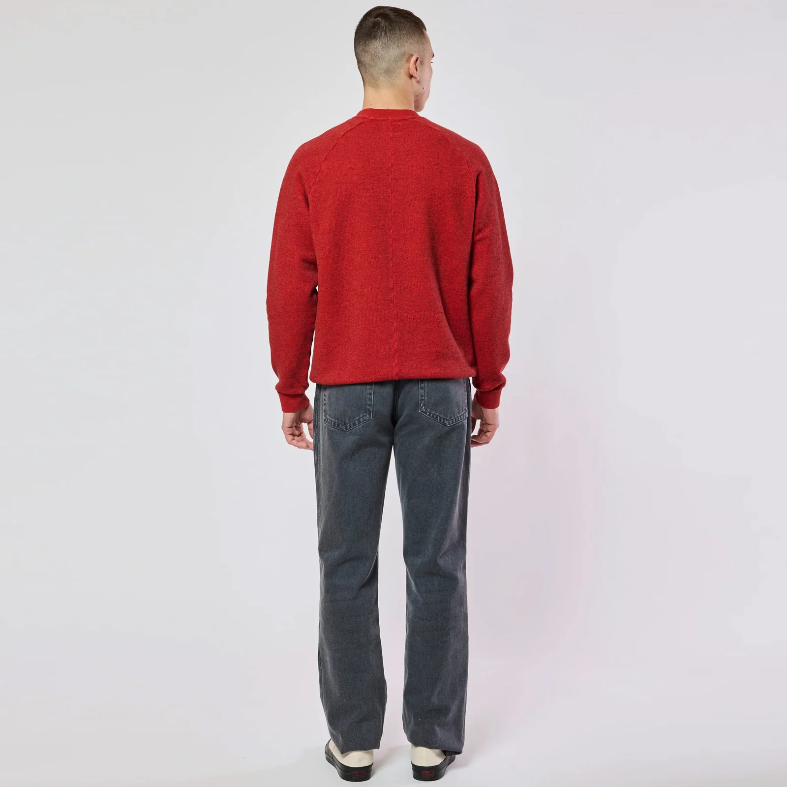 Terry Sweat Jumper red heat - Image 2