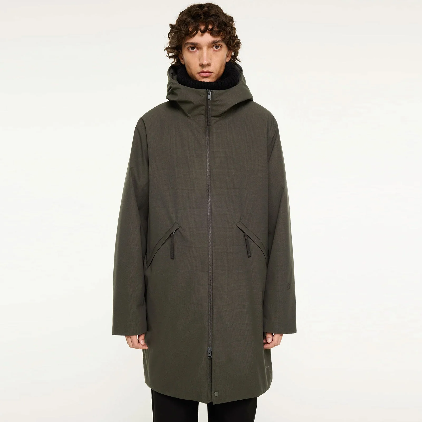 Torgny Light Winter Jacket deep olive