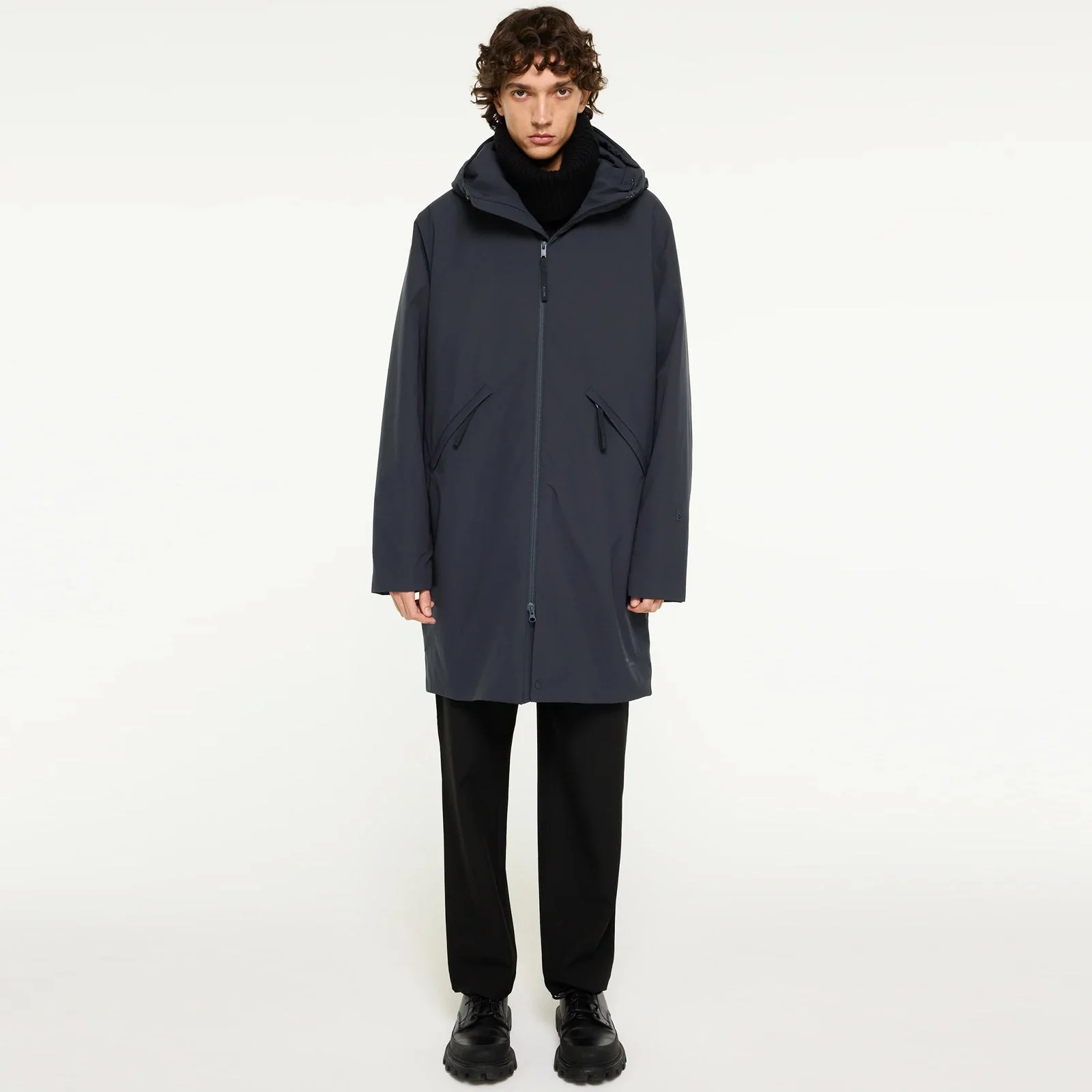 Torgny Light Winter Jacket night grey
