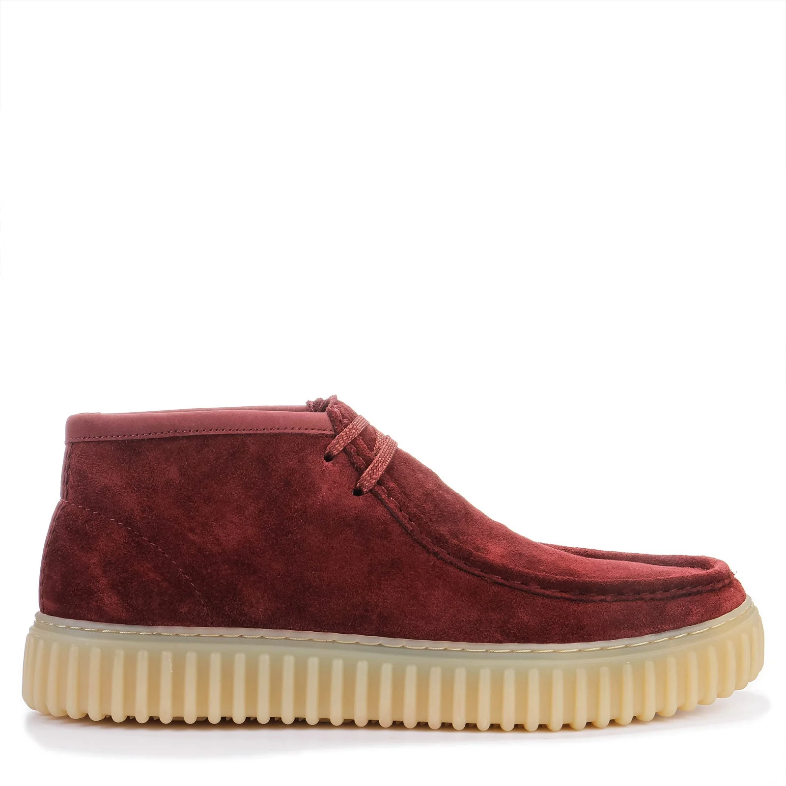 Torhill Hi wine suede