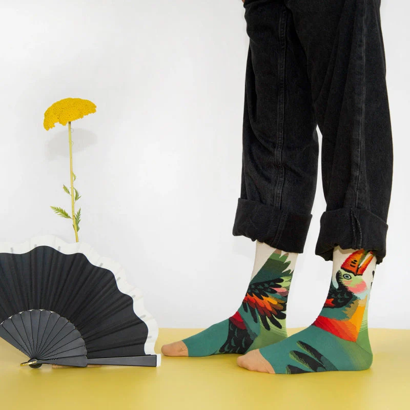Toucan naturel Socks EV7-01 - Image 2