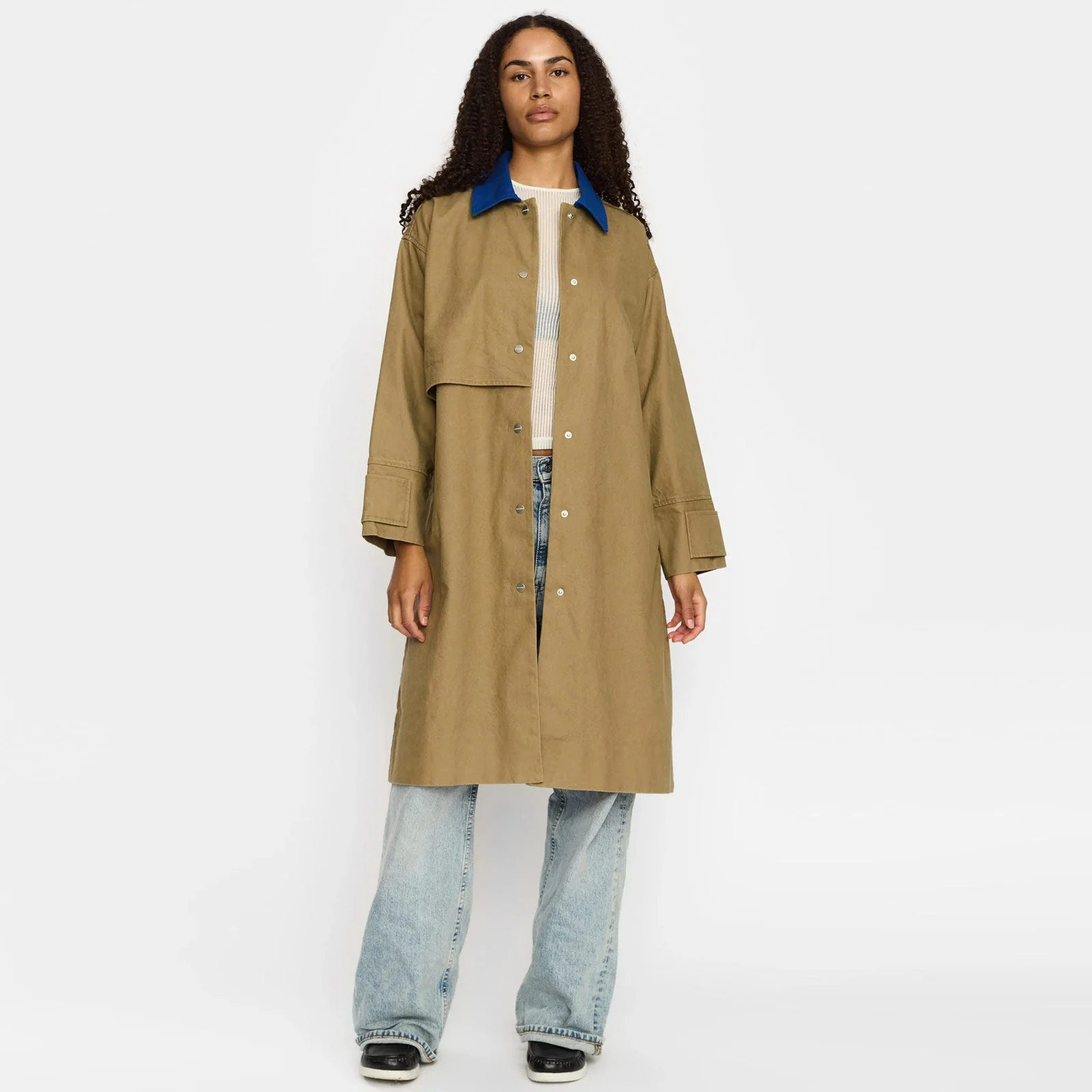 Trenchcoat Oversized khaki