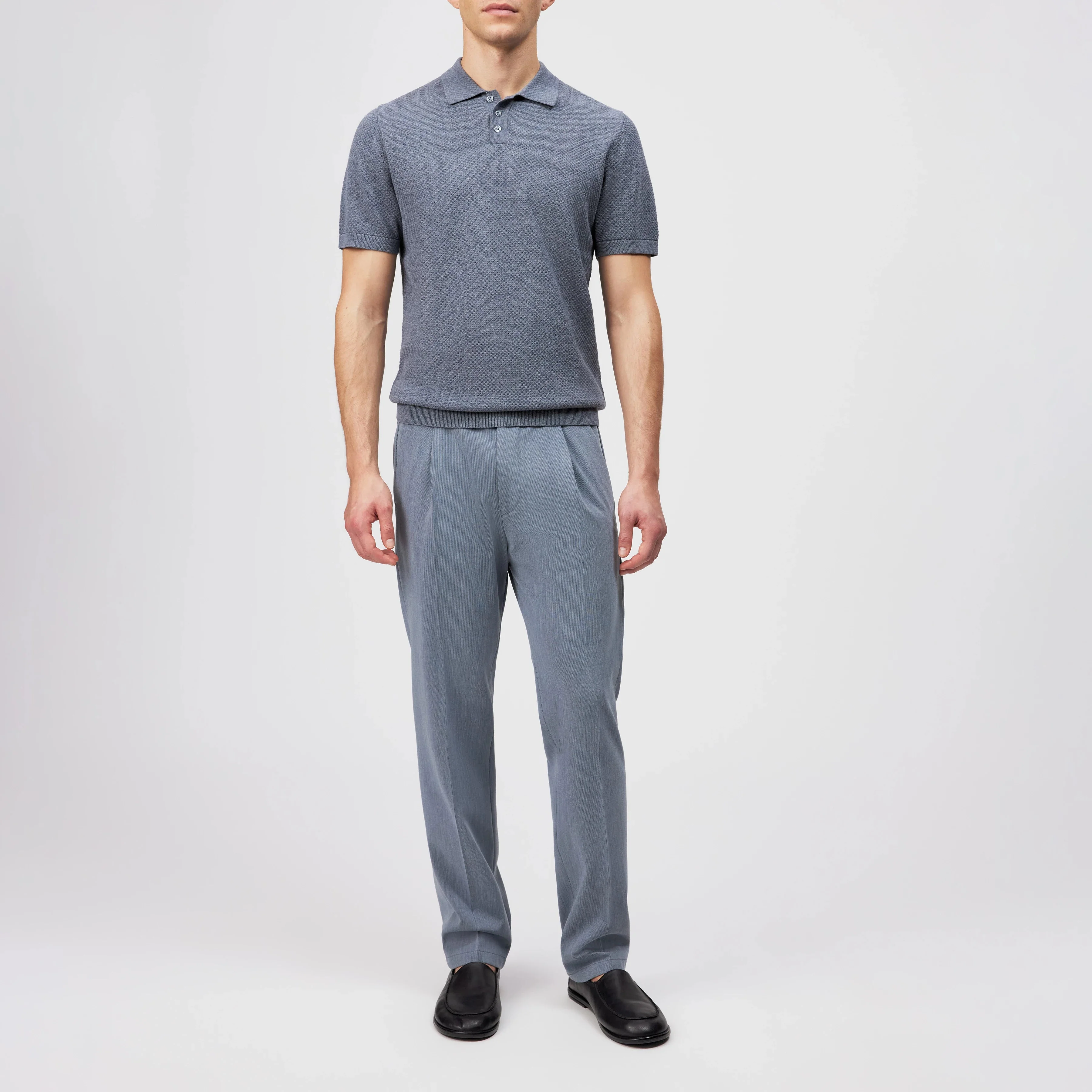 Triton S/S Polo 420187 stone wash - Image 3