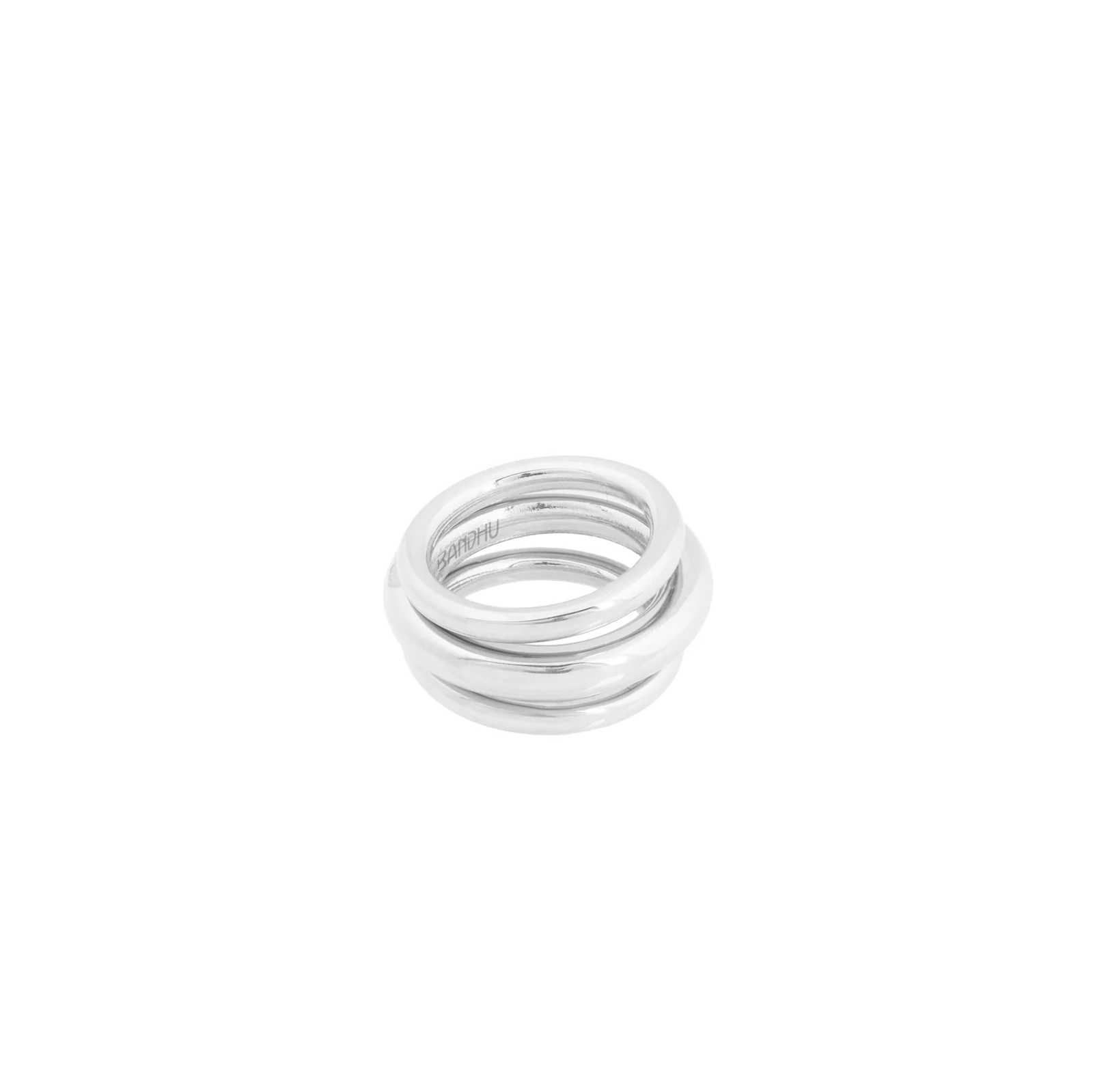 Triune Pinkey Ring silver - Image 3