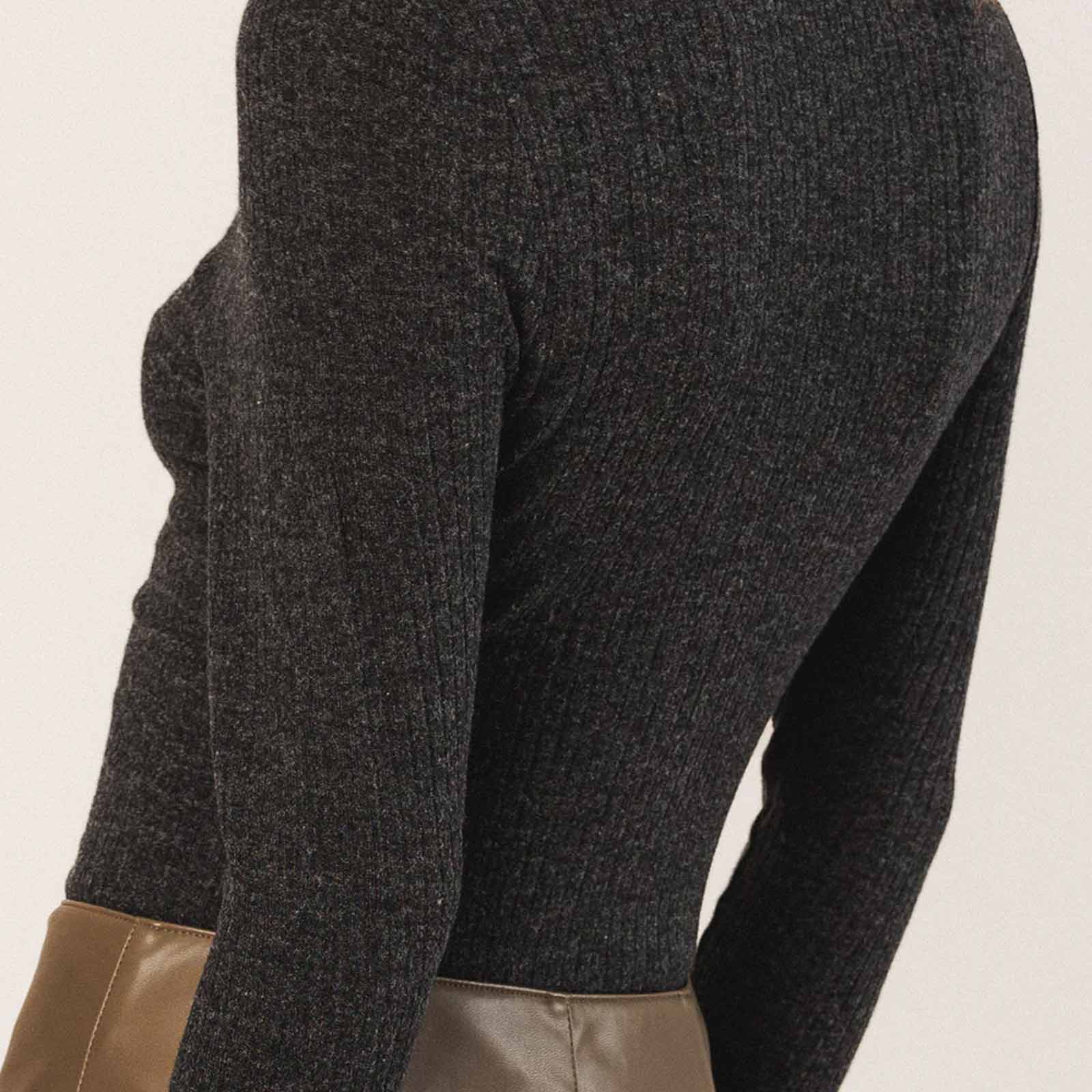 Turtle Neck Longsleeve marengo - Image 2
