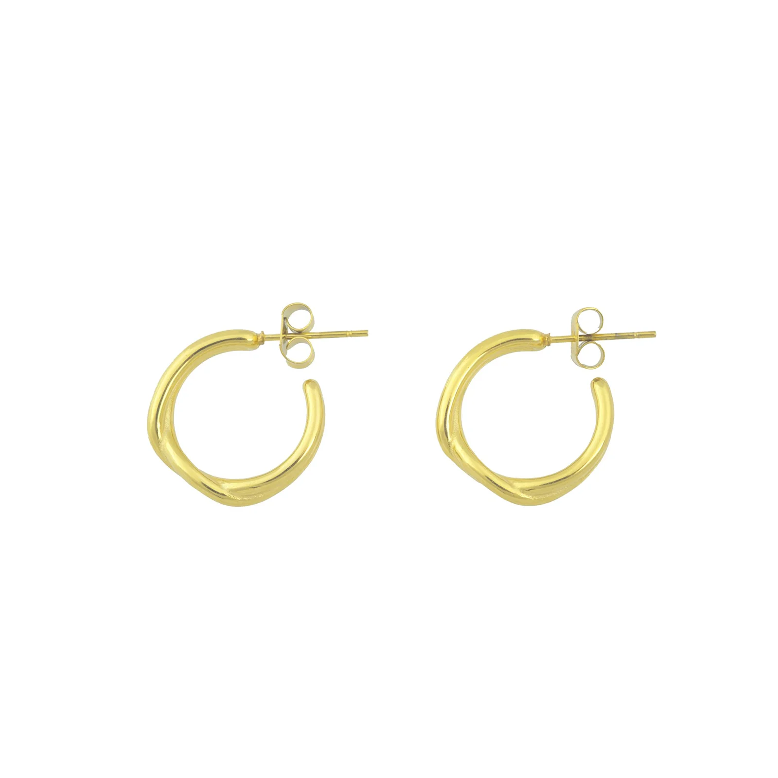 Twine Earrings gold - Image 4