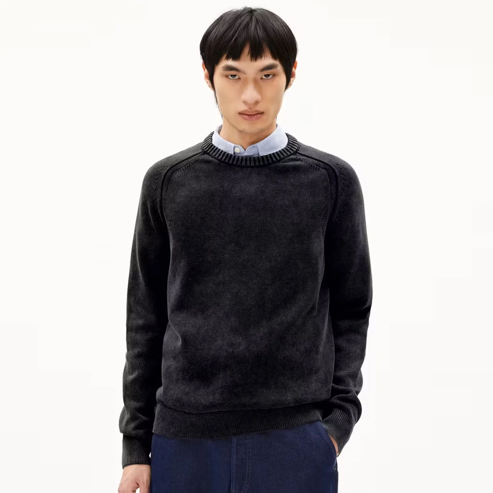 Vaanjo GMT Dye Jumper black