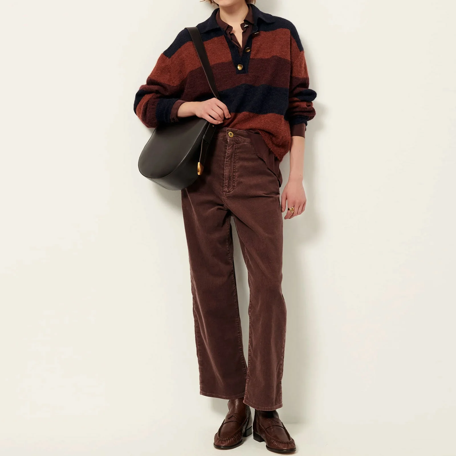 Velvet Cruise Cord Trousers coffea