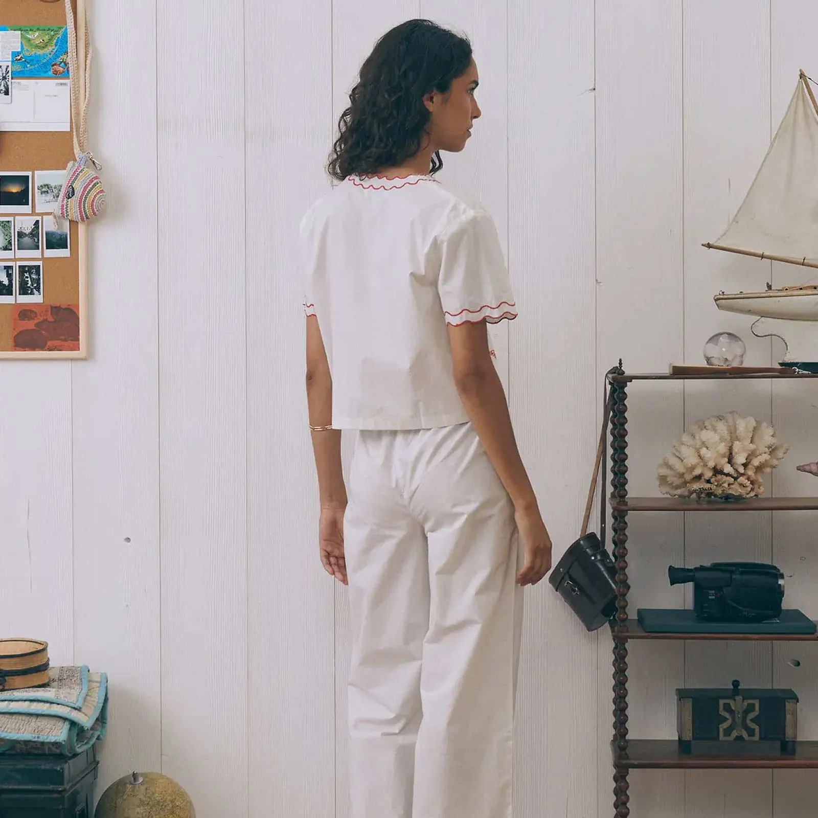 Veneur Blouse seashells offwhite - Image 2