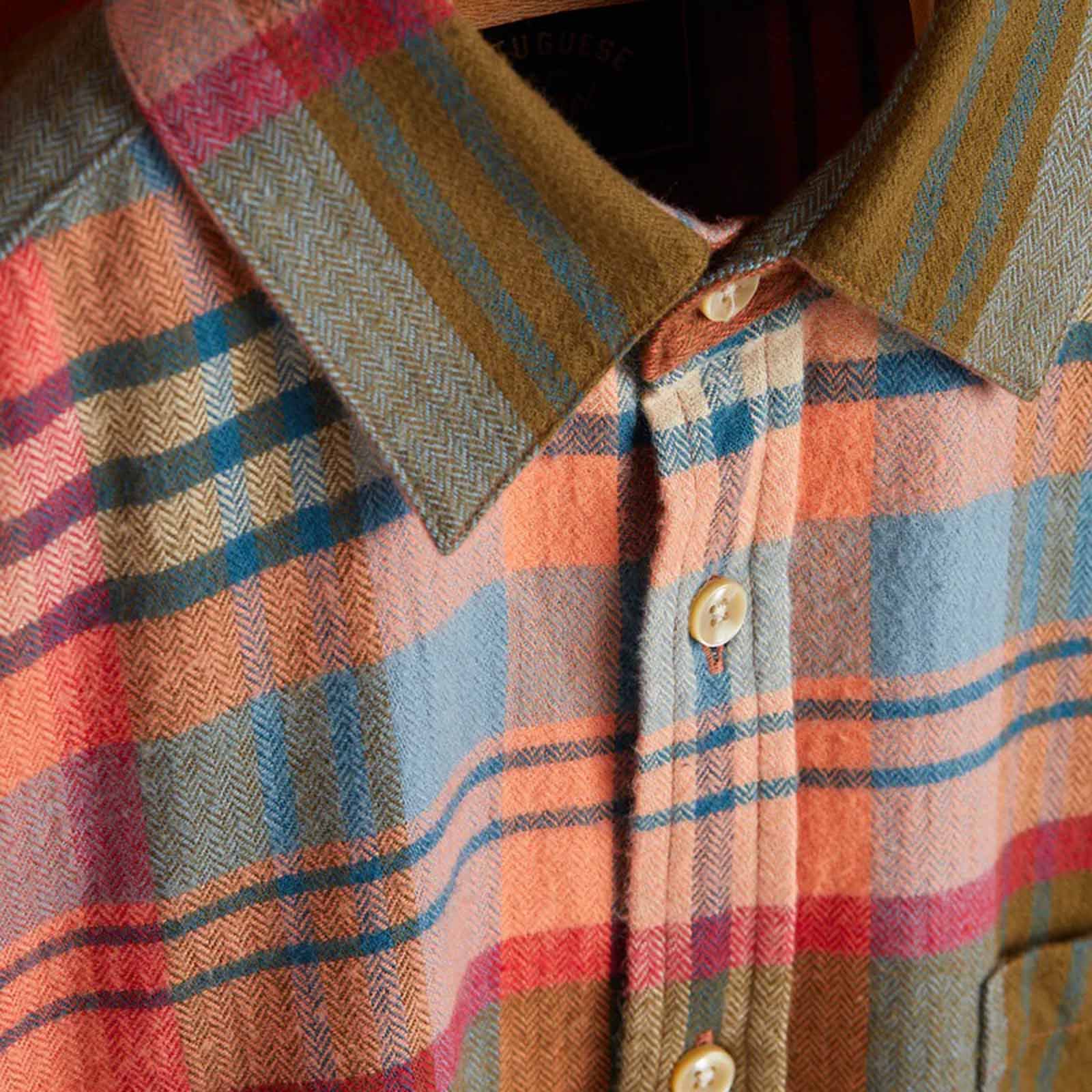 Verso Flannel Shirt multi/brown - Image 2
