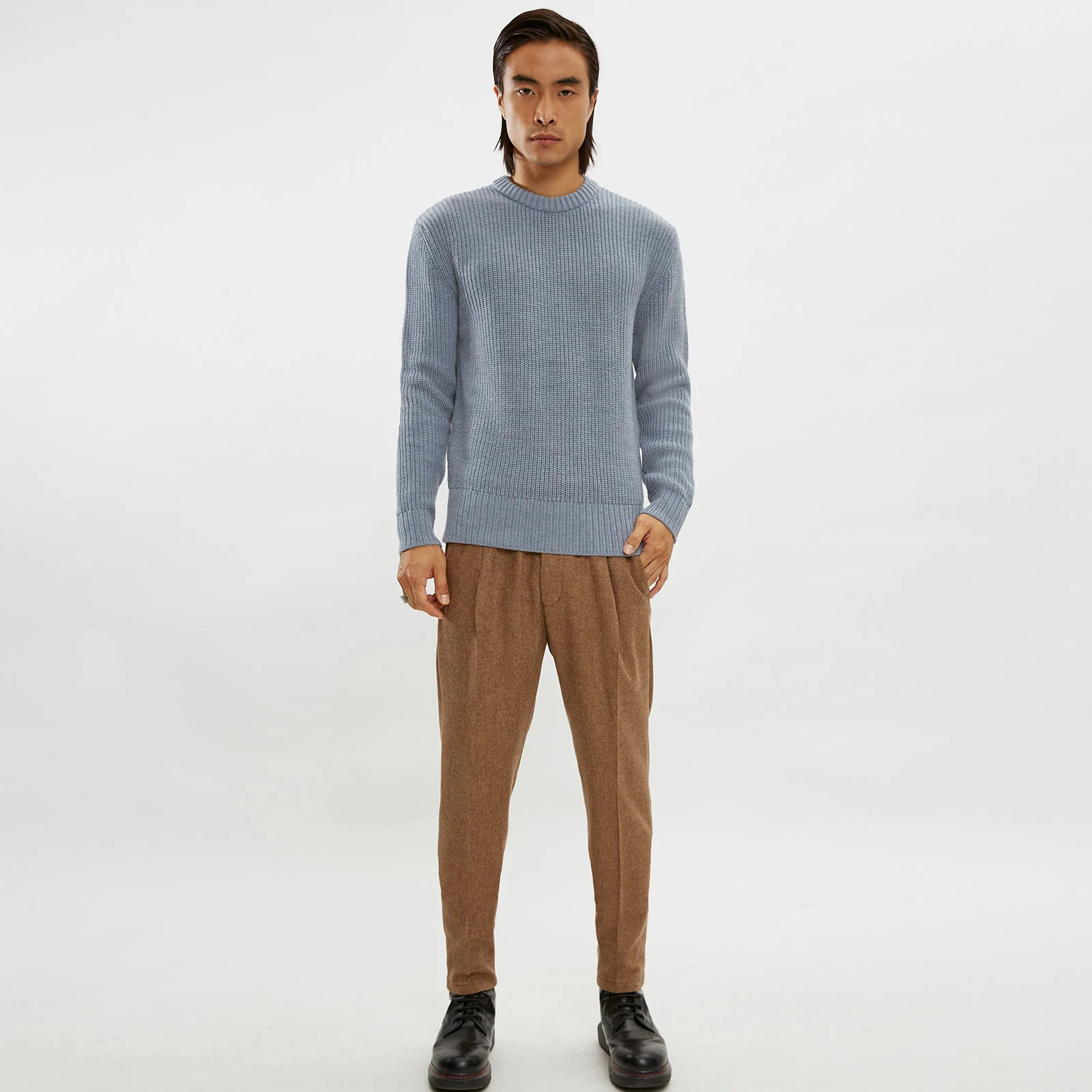 Vincent Jumper steel blue - Image 2