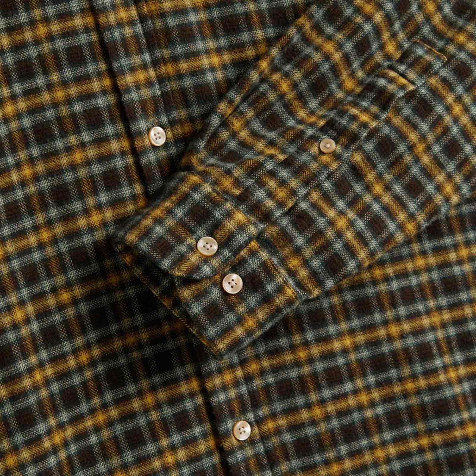 Vouga Plaid Flannel Shirt green - Image 3