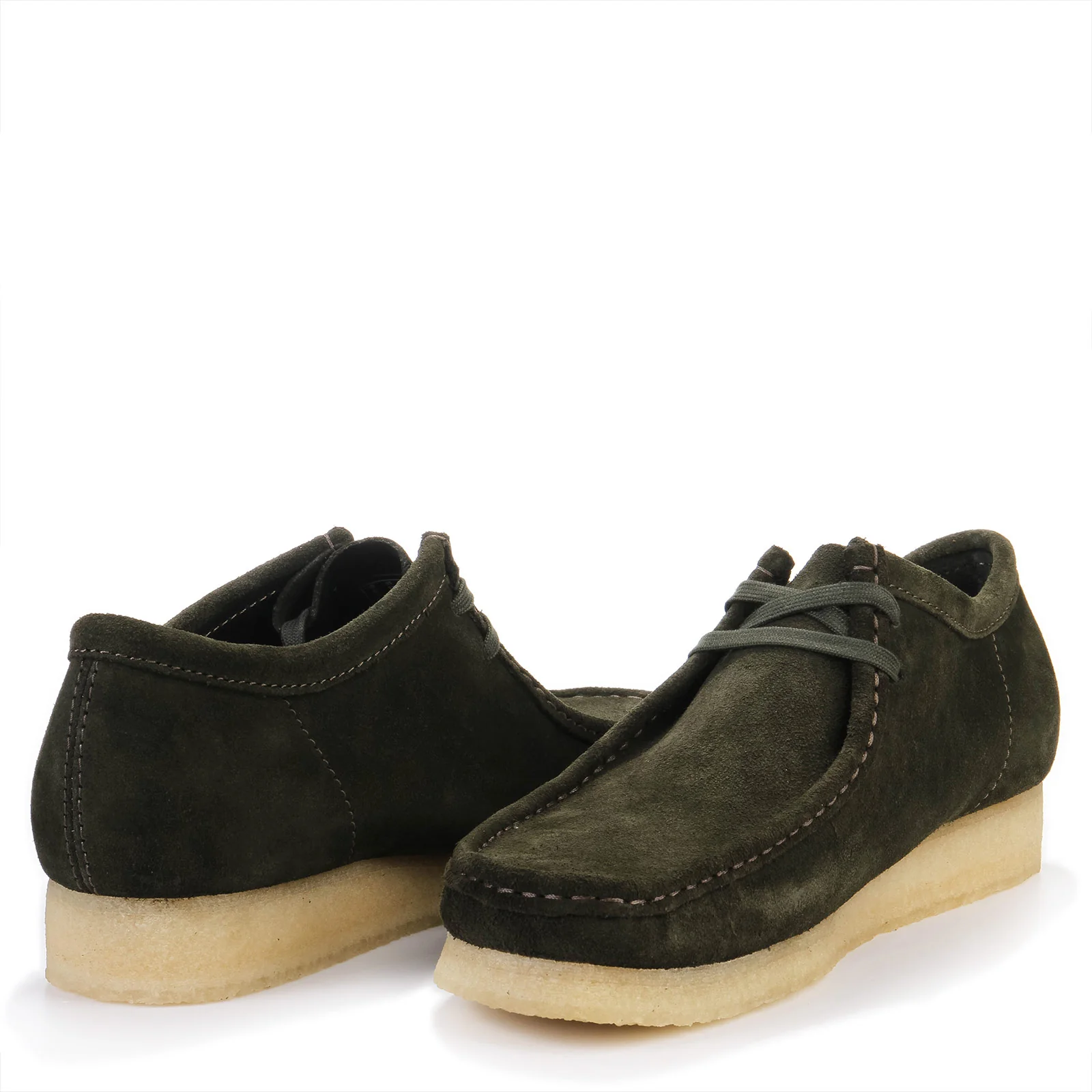 Wallabee forest green suede - Image 3
