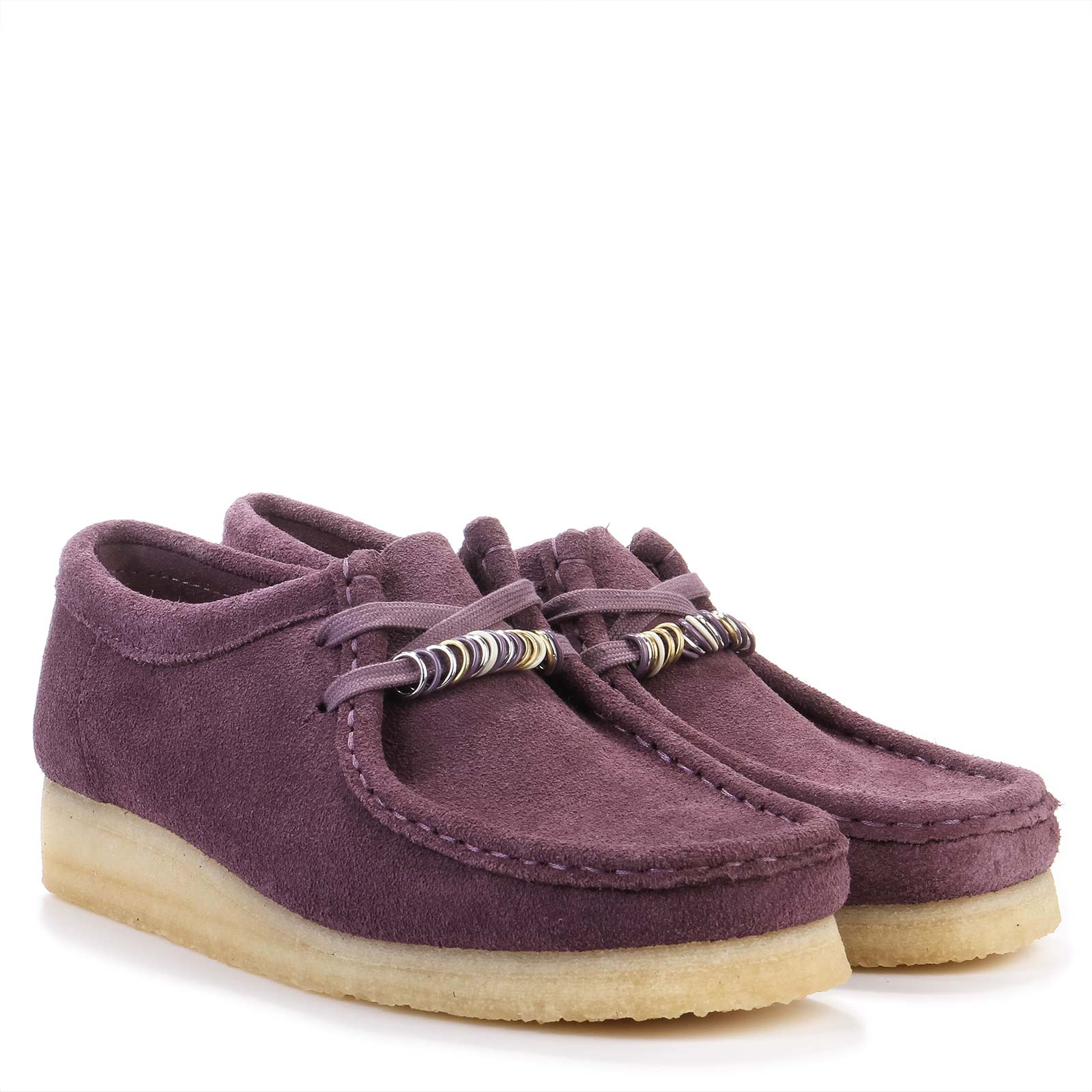 Wallabee W Suede plum - Image 2