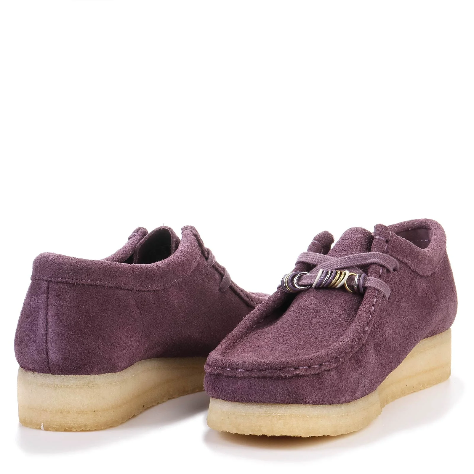 Wallabee W Suede plum - Image 3